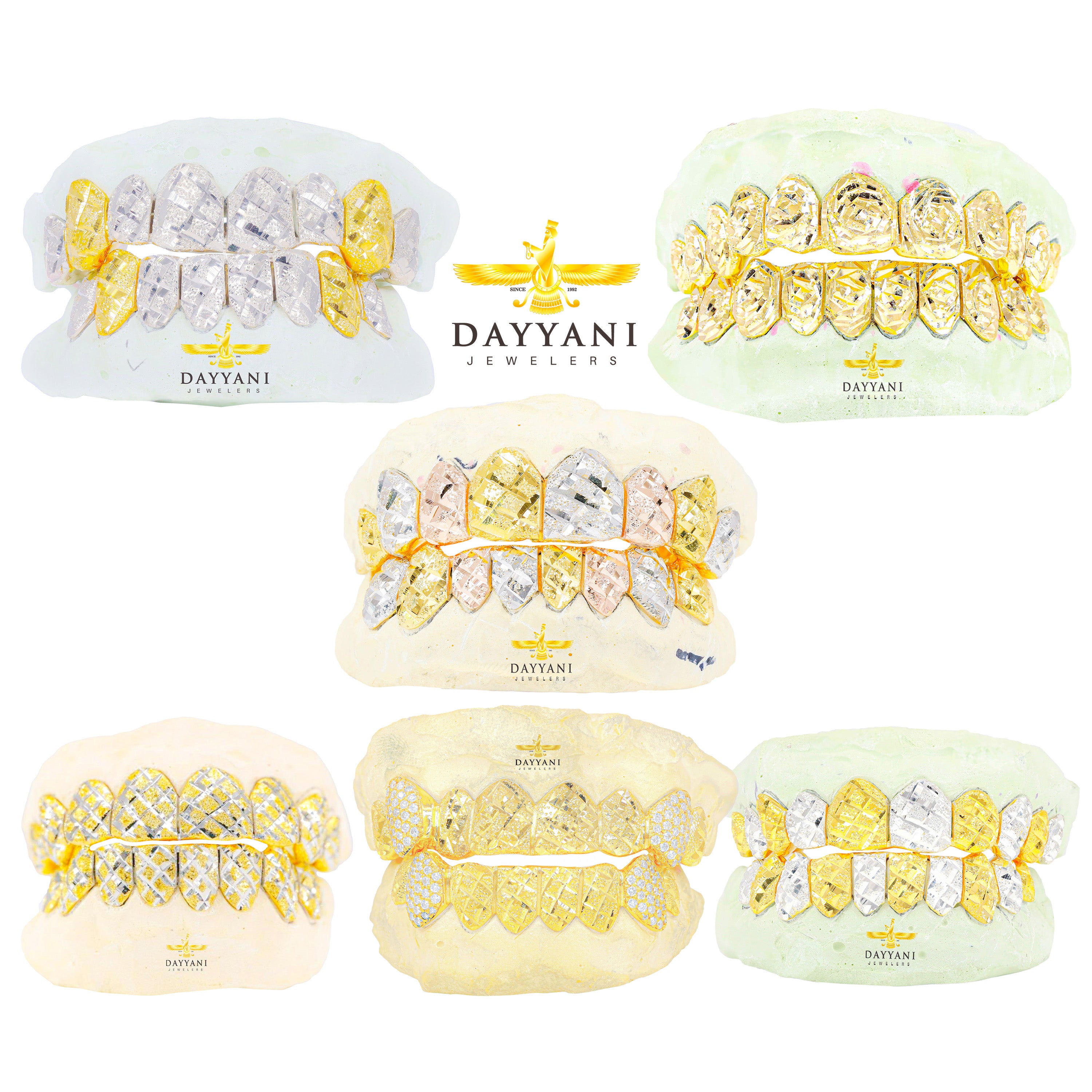 Design cut Grillz - Dayyani Jewlers