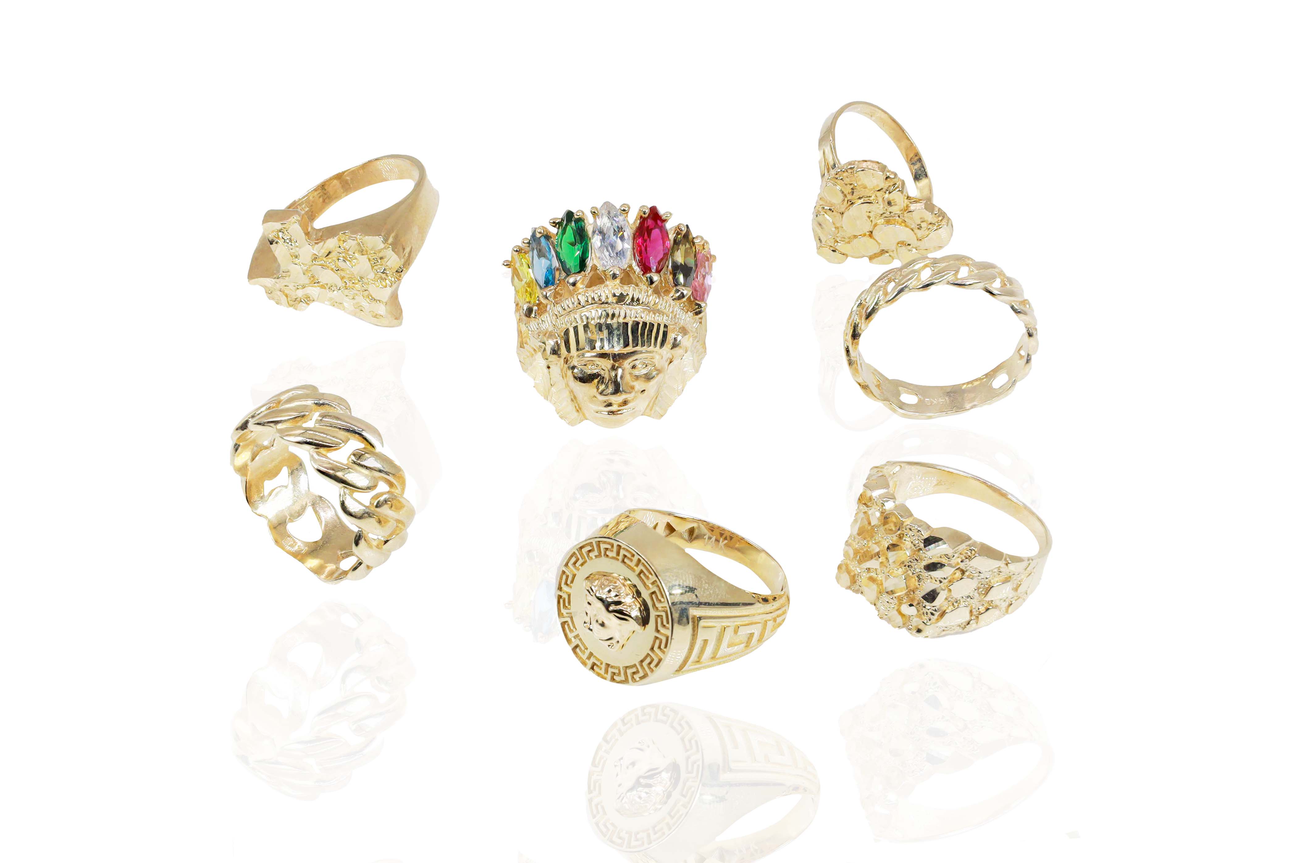 Solid Gold Rings