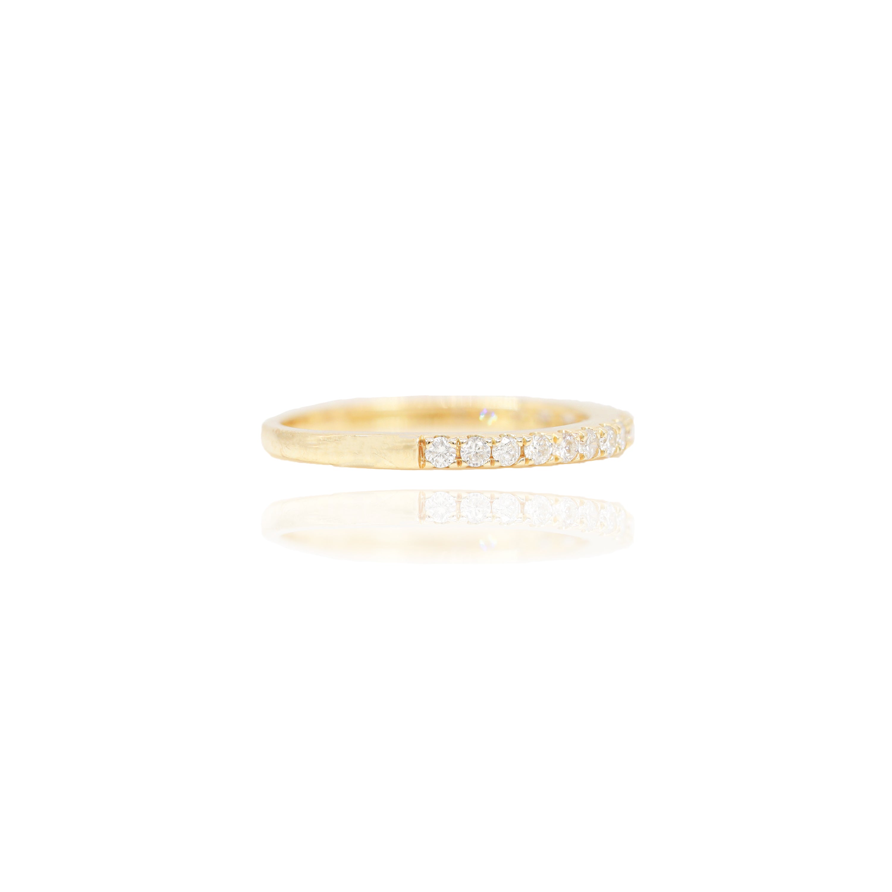Double Halo Center Baguette Diamond Engagement Ring & Band