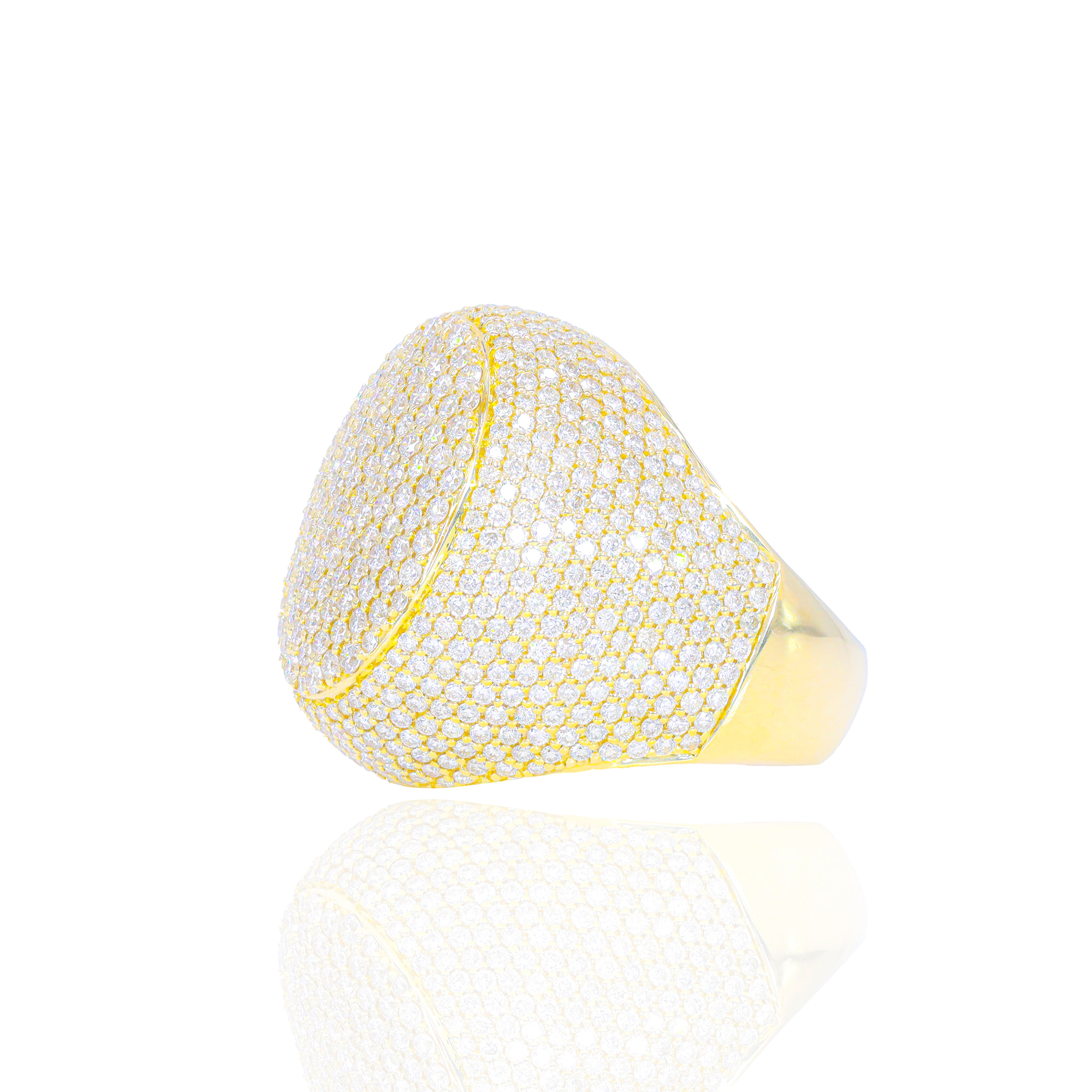 Championship Diamond Oval Ring
