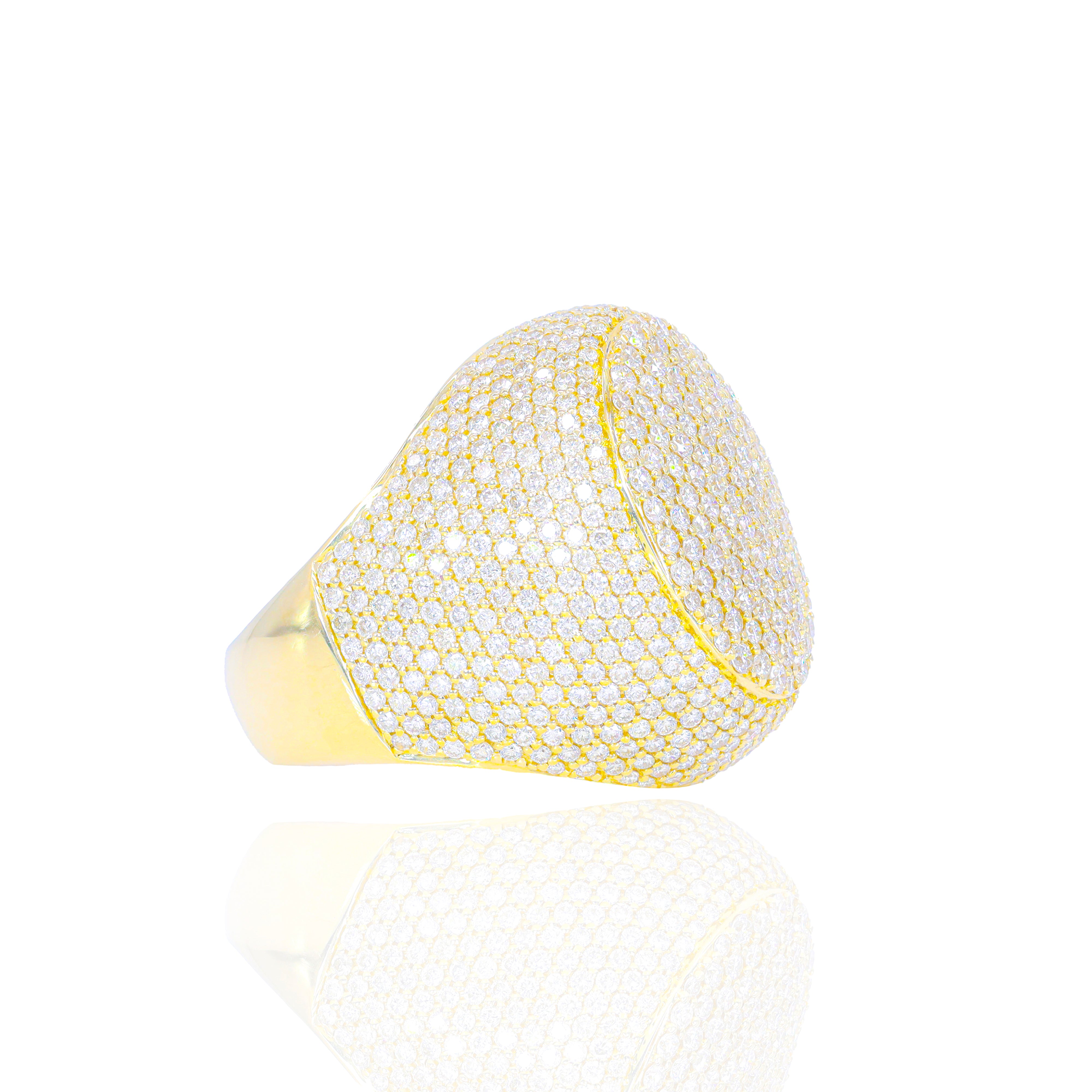 Championship Diamond Oval Ring