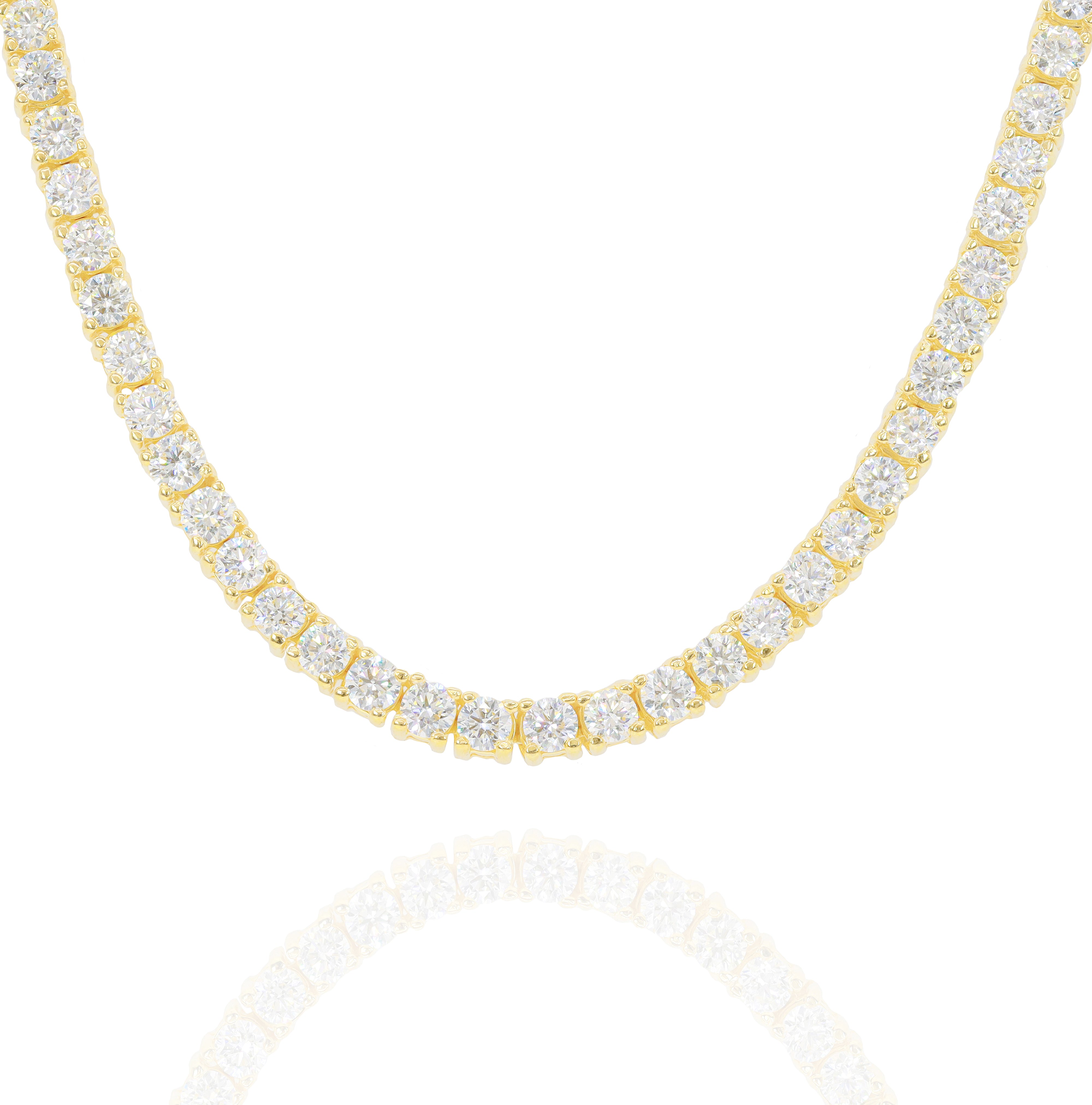 17-Pointer Diamond Tennis Chain