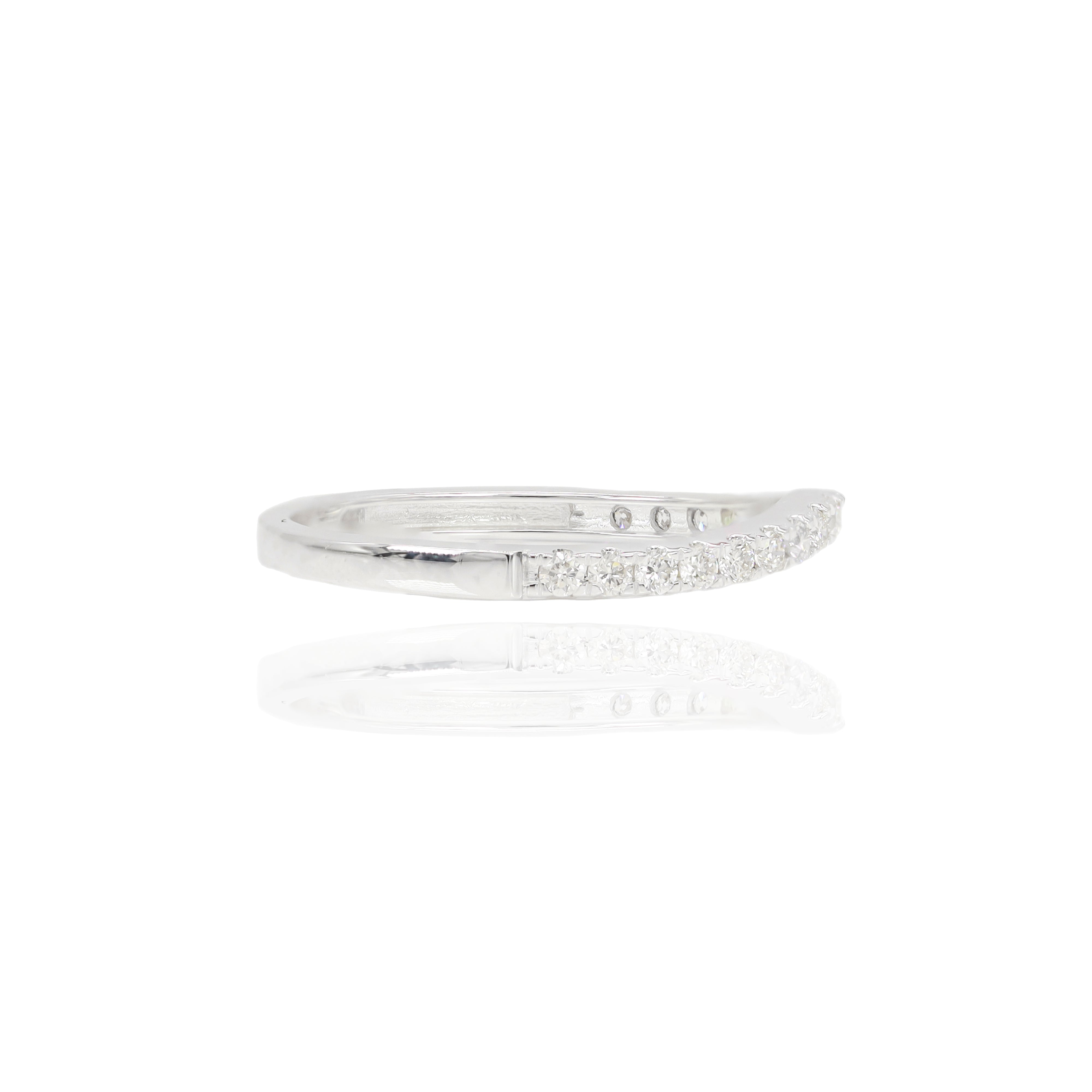 3 Row Baguette with Halo Diamond Engagement Ring & Band