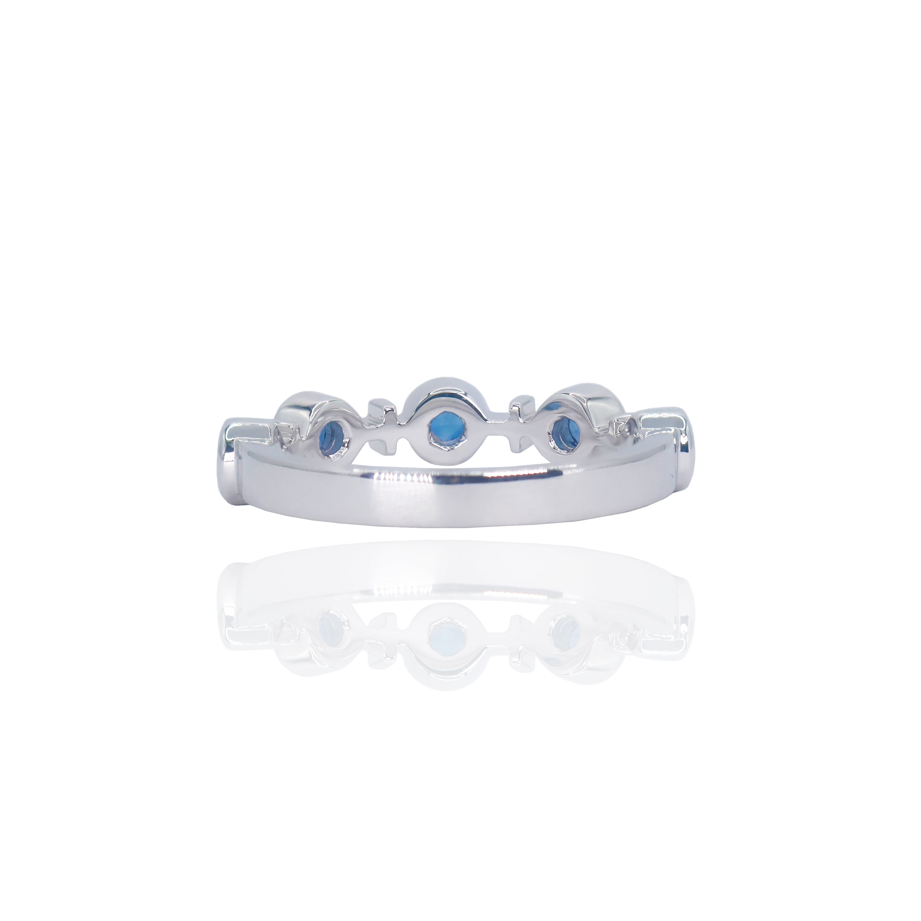 Blue Sapphire Band