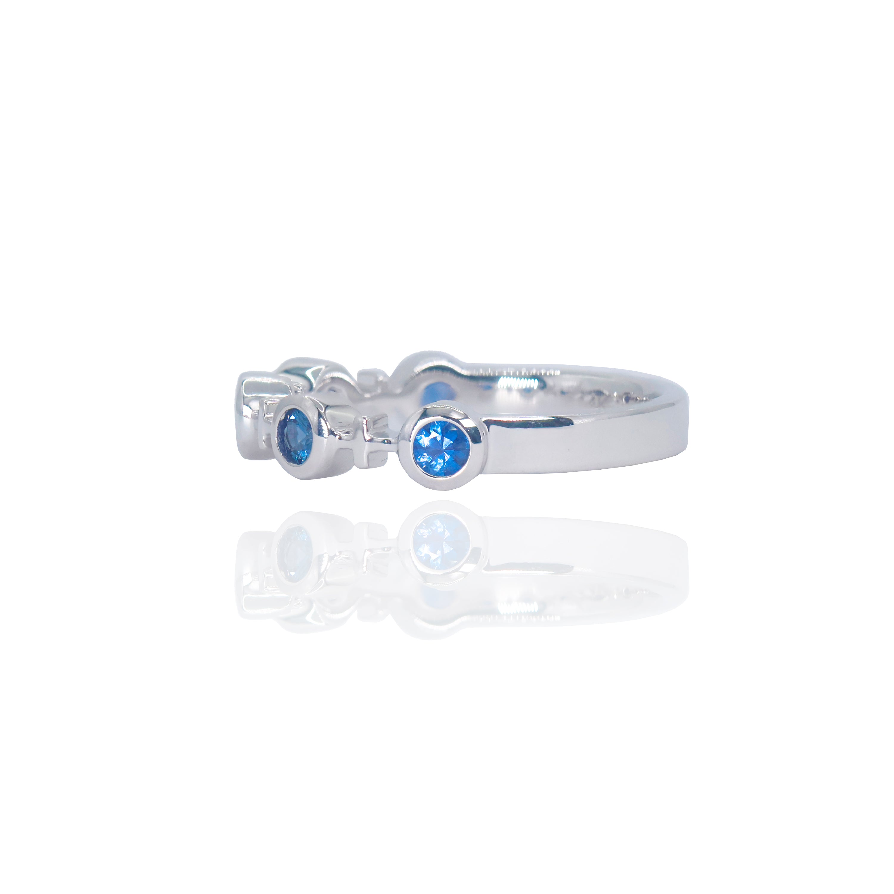 Blue Sapphire Band