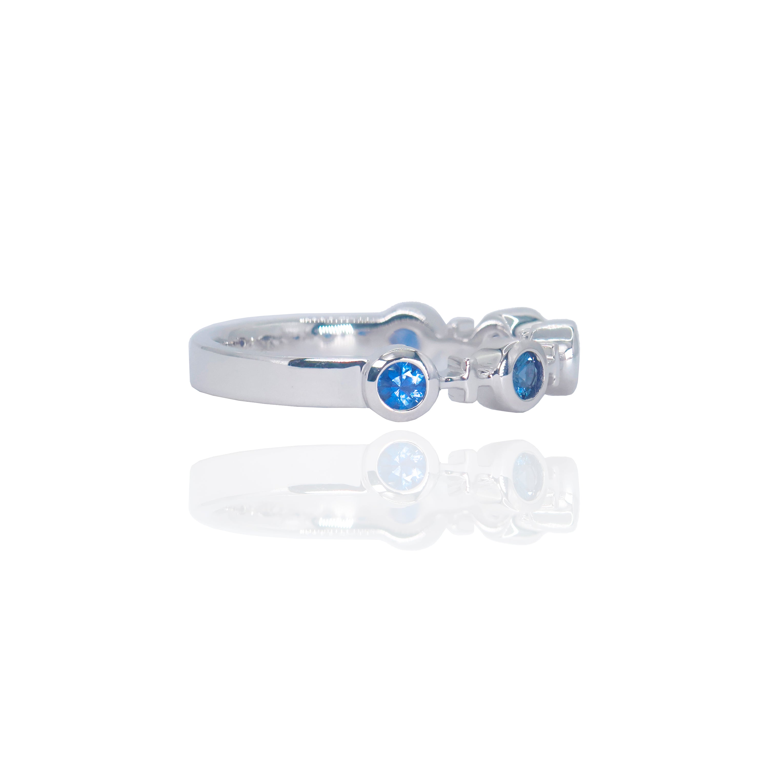 Blue Sapphire Band