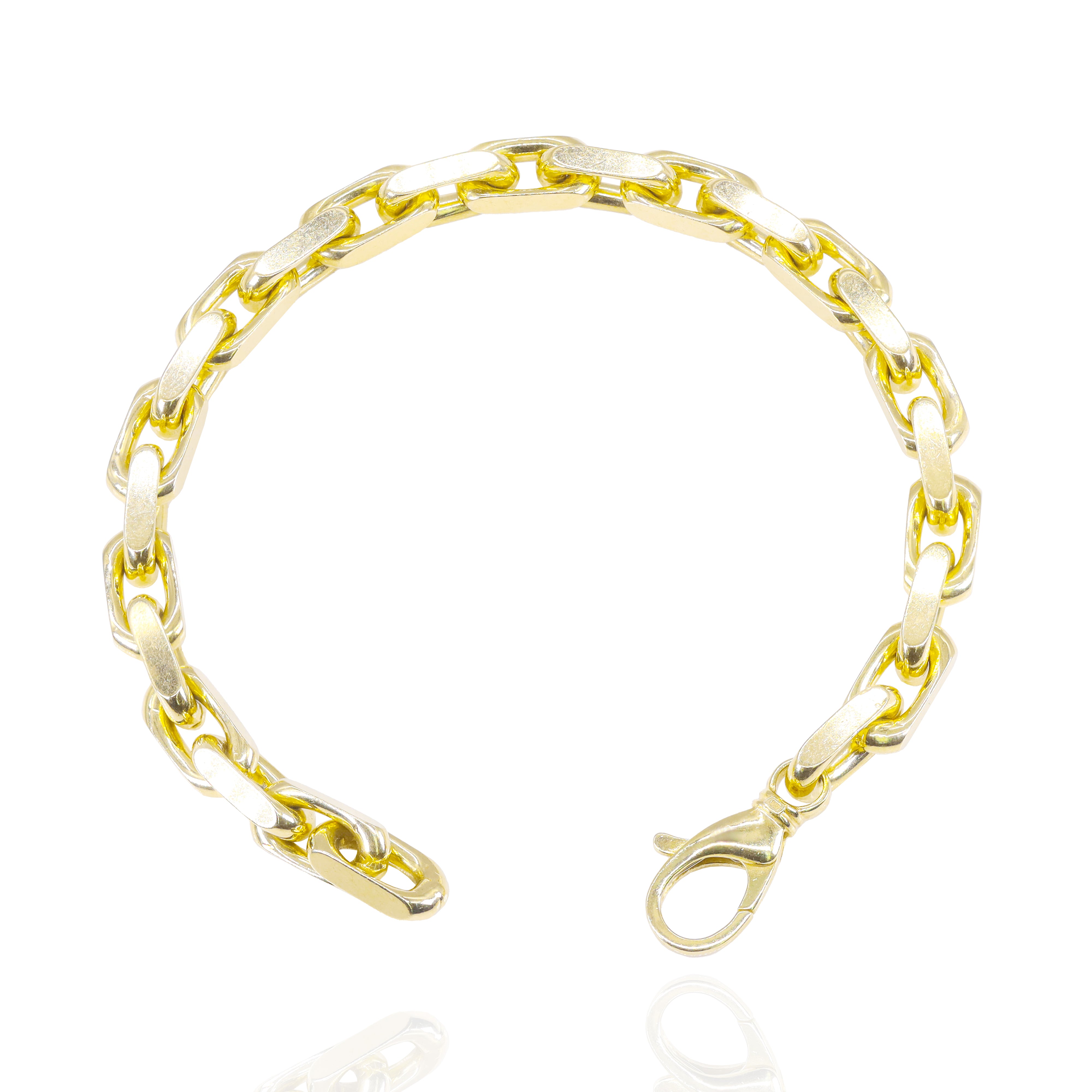 14KT Yellow Gold Odin Link Gold Bracelet