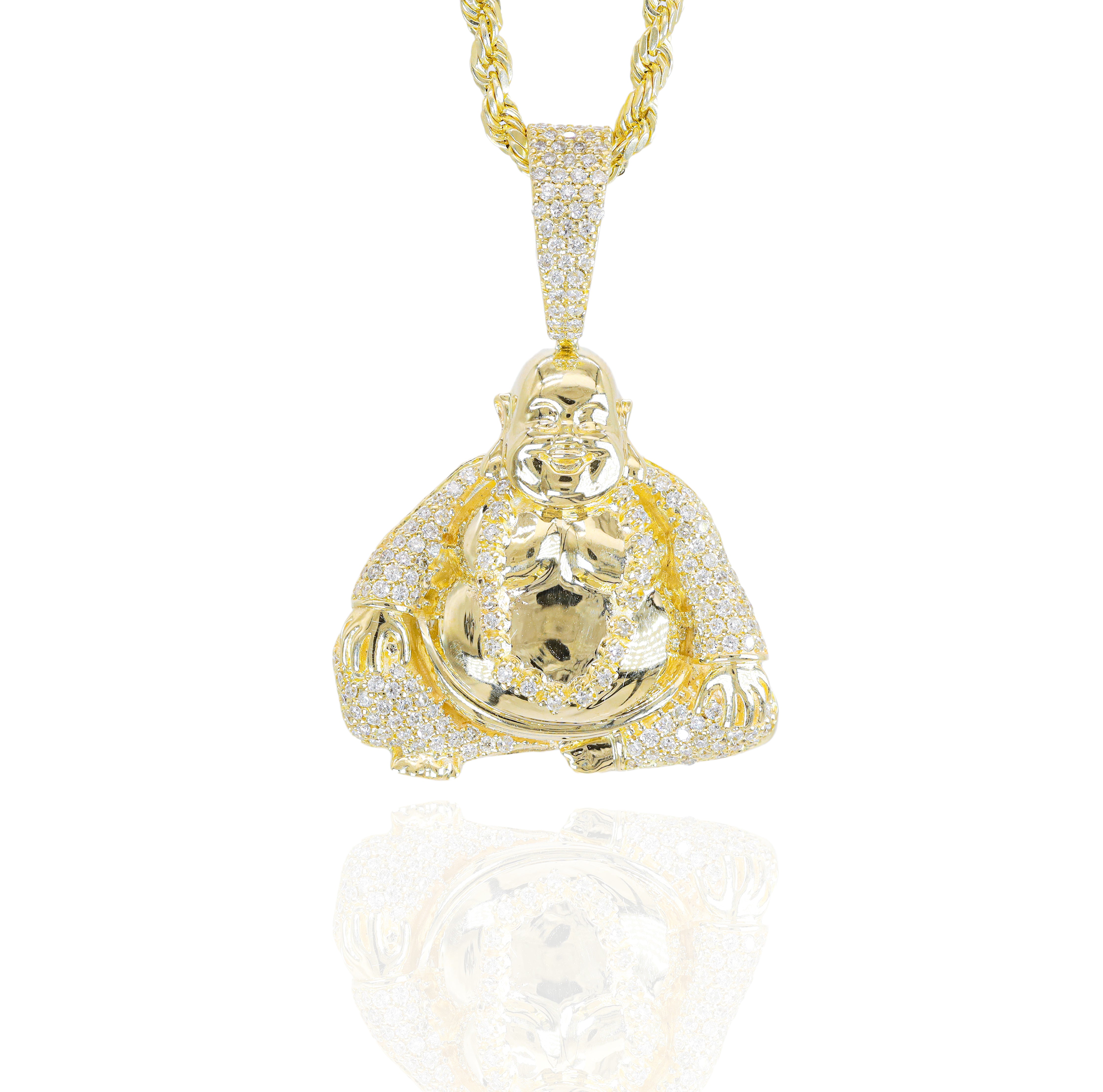 Buddha Diamond Pendant