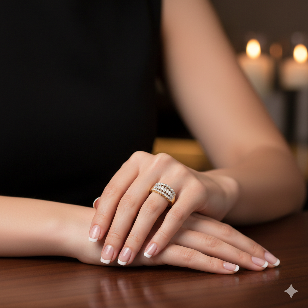 Marquise Cut Diamond Women's Ring