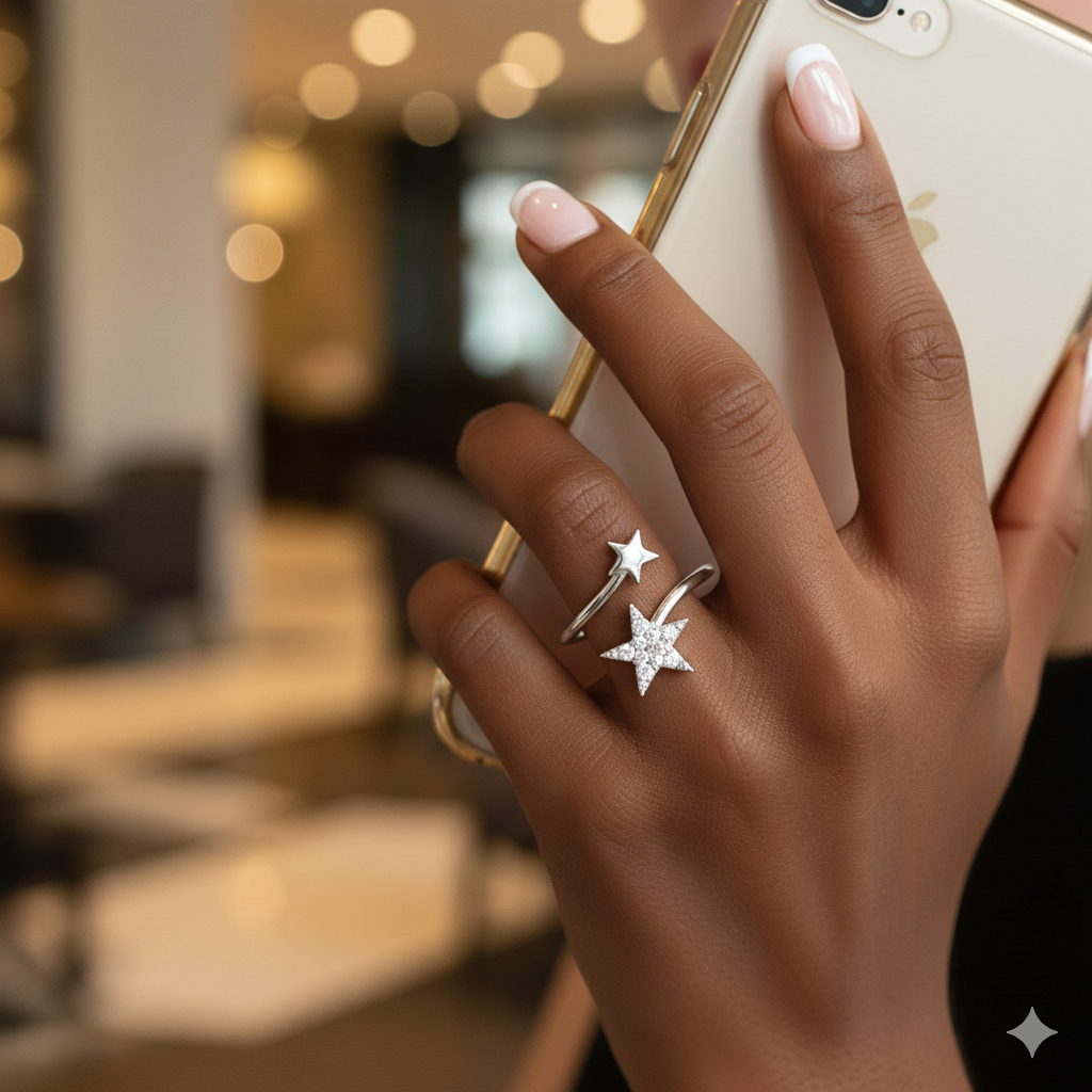 Shooting Star Diamond Ring