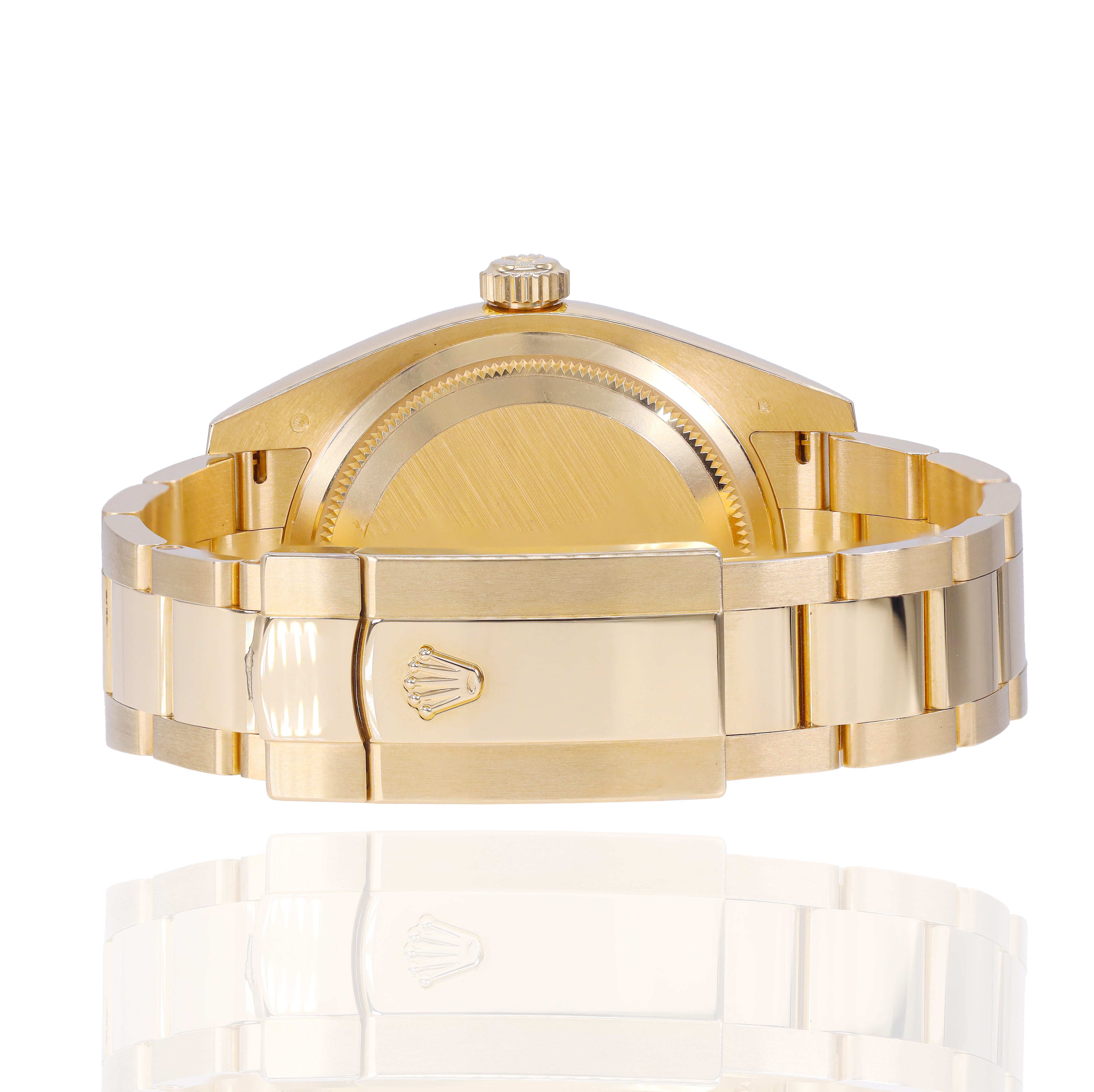 Rolex 326938 Sky Dweller Black Dial Solid 18KT Yellow Gold Oyster Band