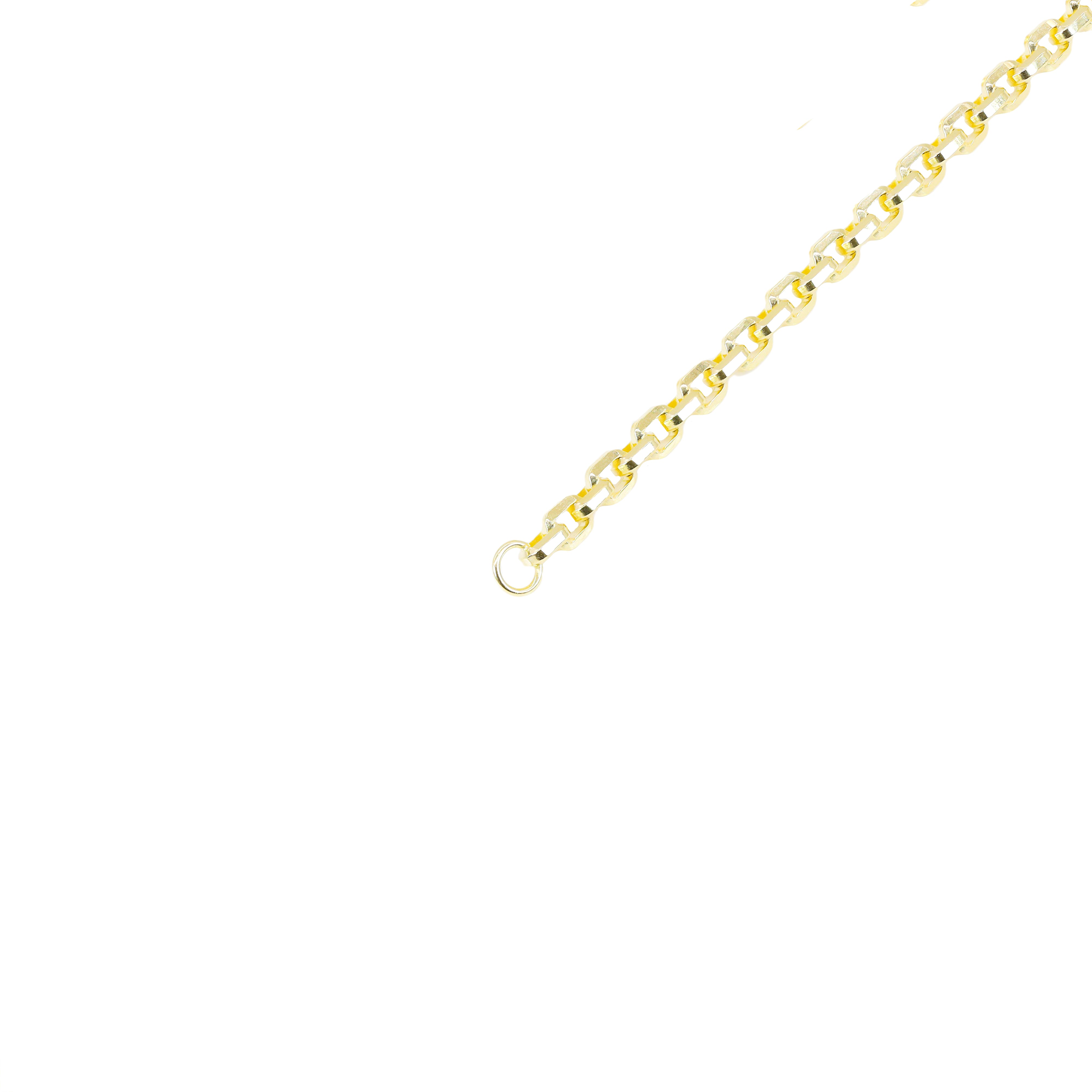10KT Solid Hermes Link Yellow Gold Chain