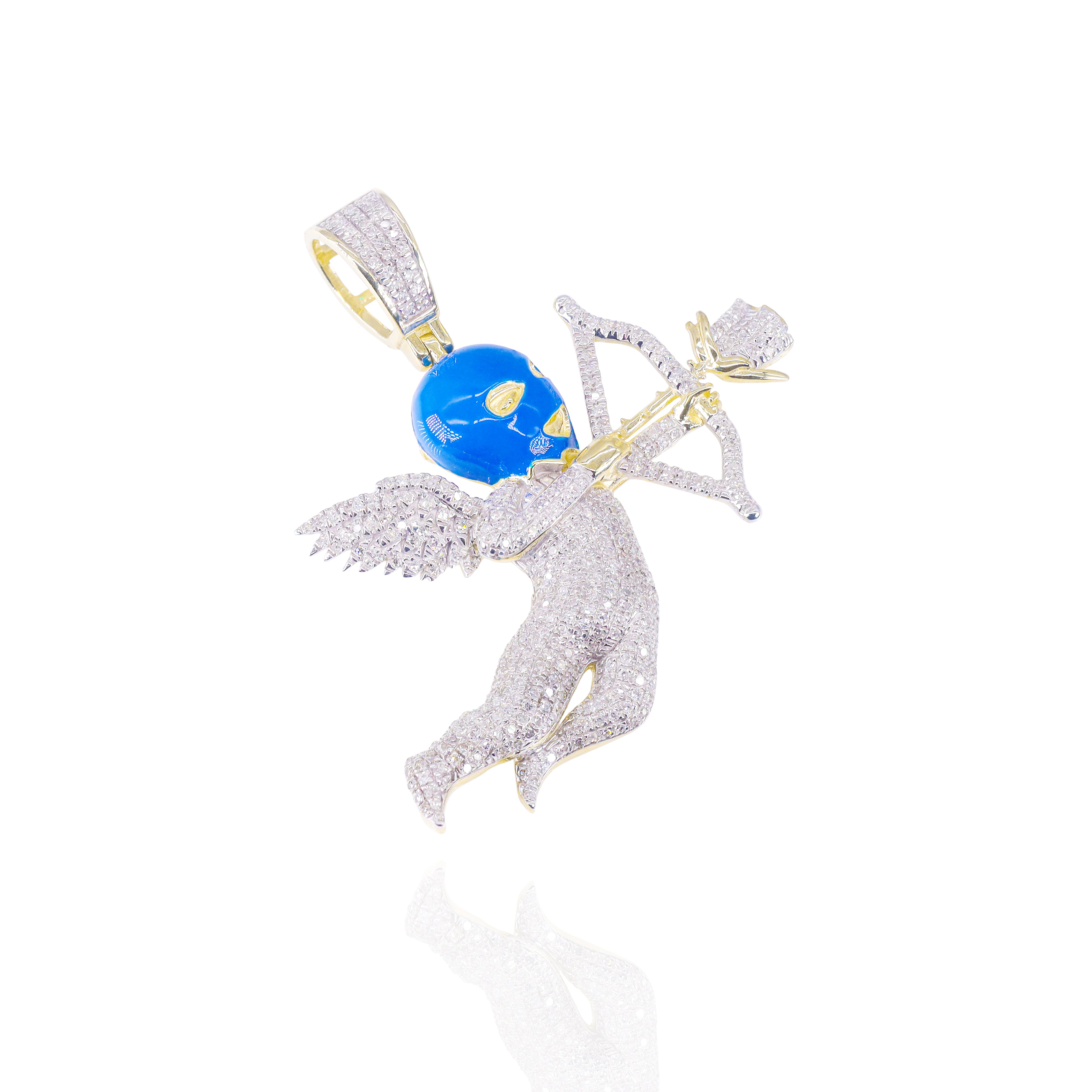 Certified Lover Boy Angel Diamond Pendant