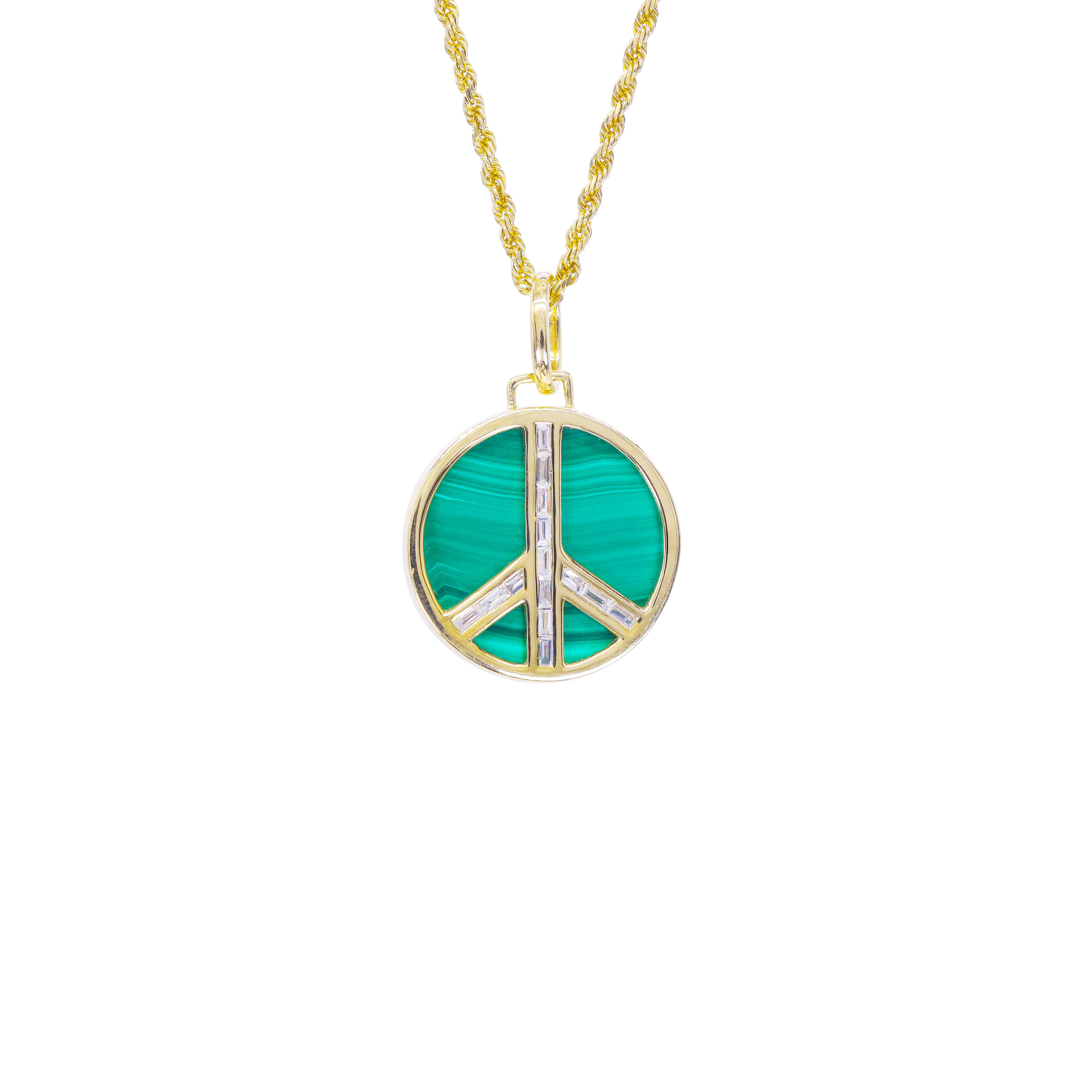 Peace Diamond Pendant