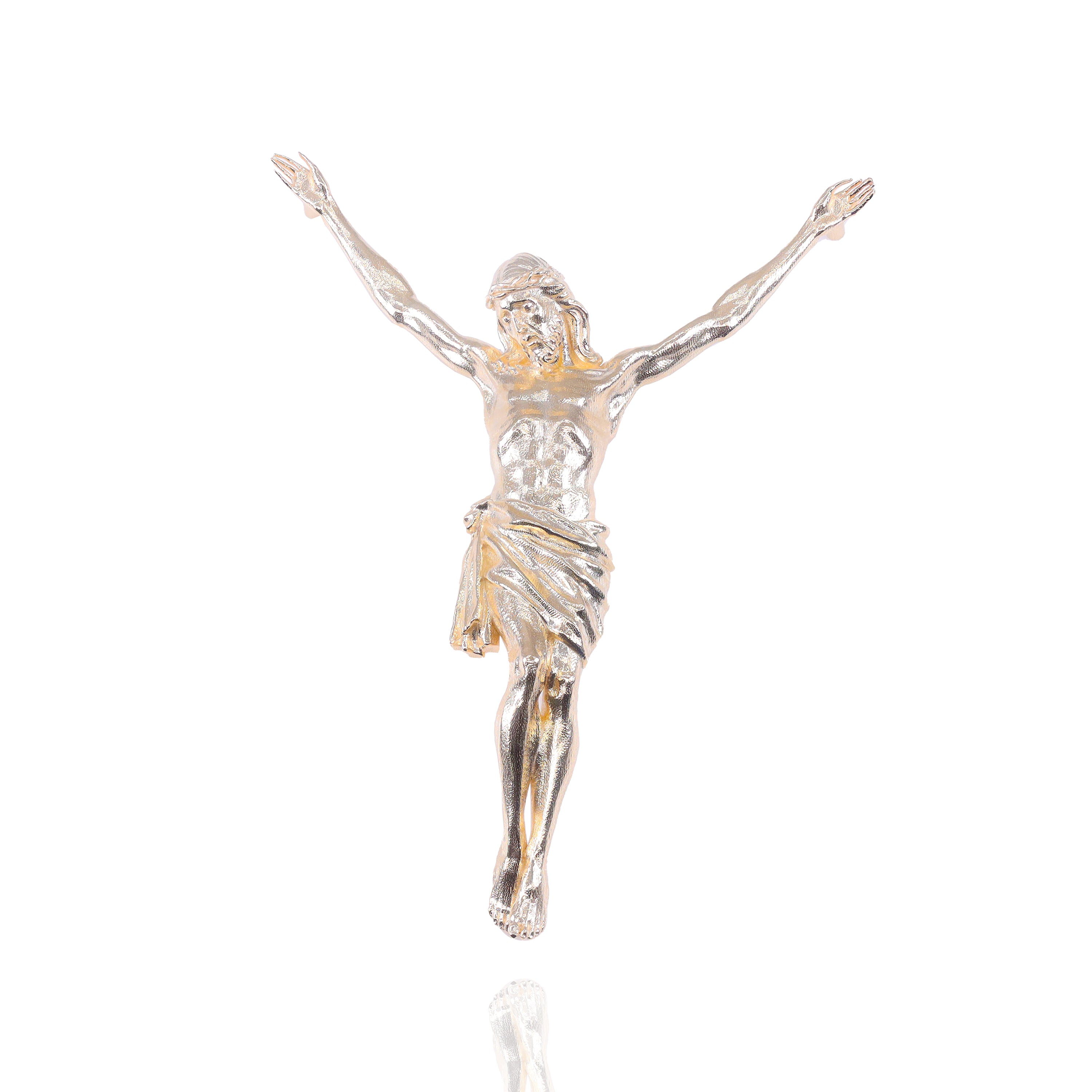 Custom Design Deposit - Solid Gold Jesus on the Cross Diamond Pendant