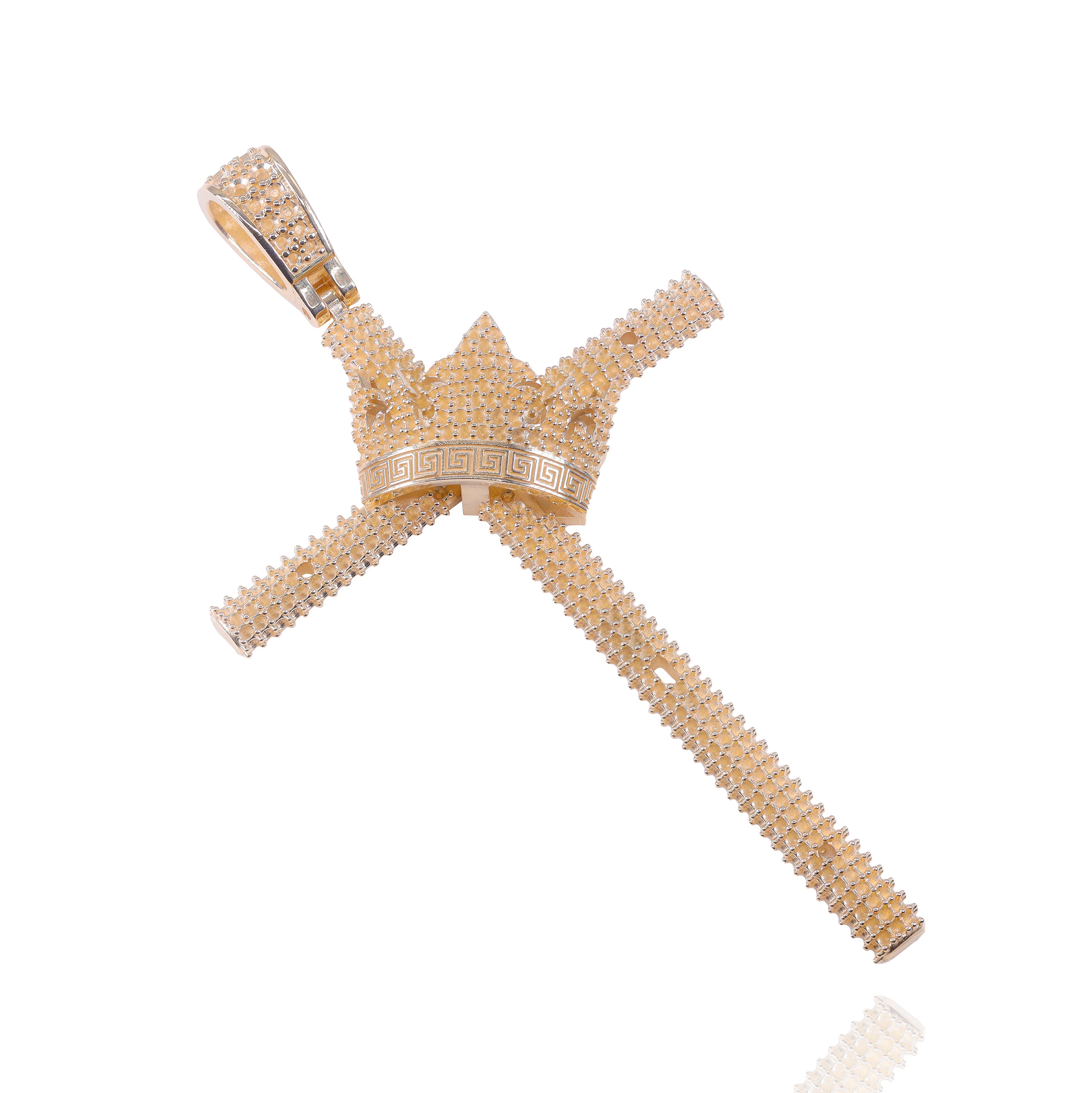 Custom Design Deposit - Solid Gold Jesus on the Cross Diamond Pendant