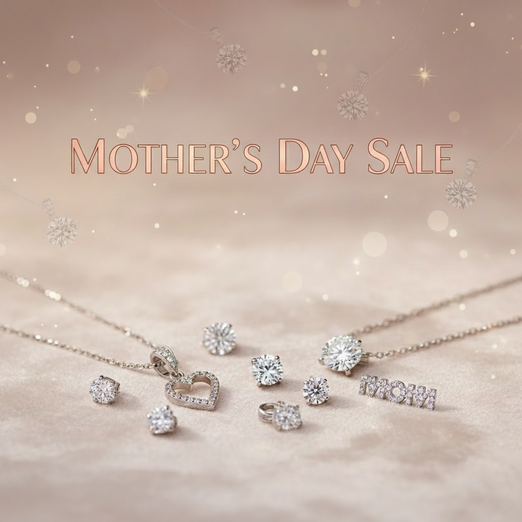 natural diamond rings for mom, mothers day special and sale for mothers day