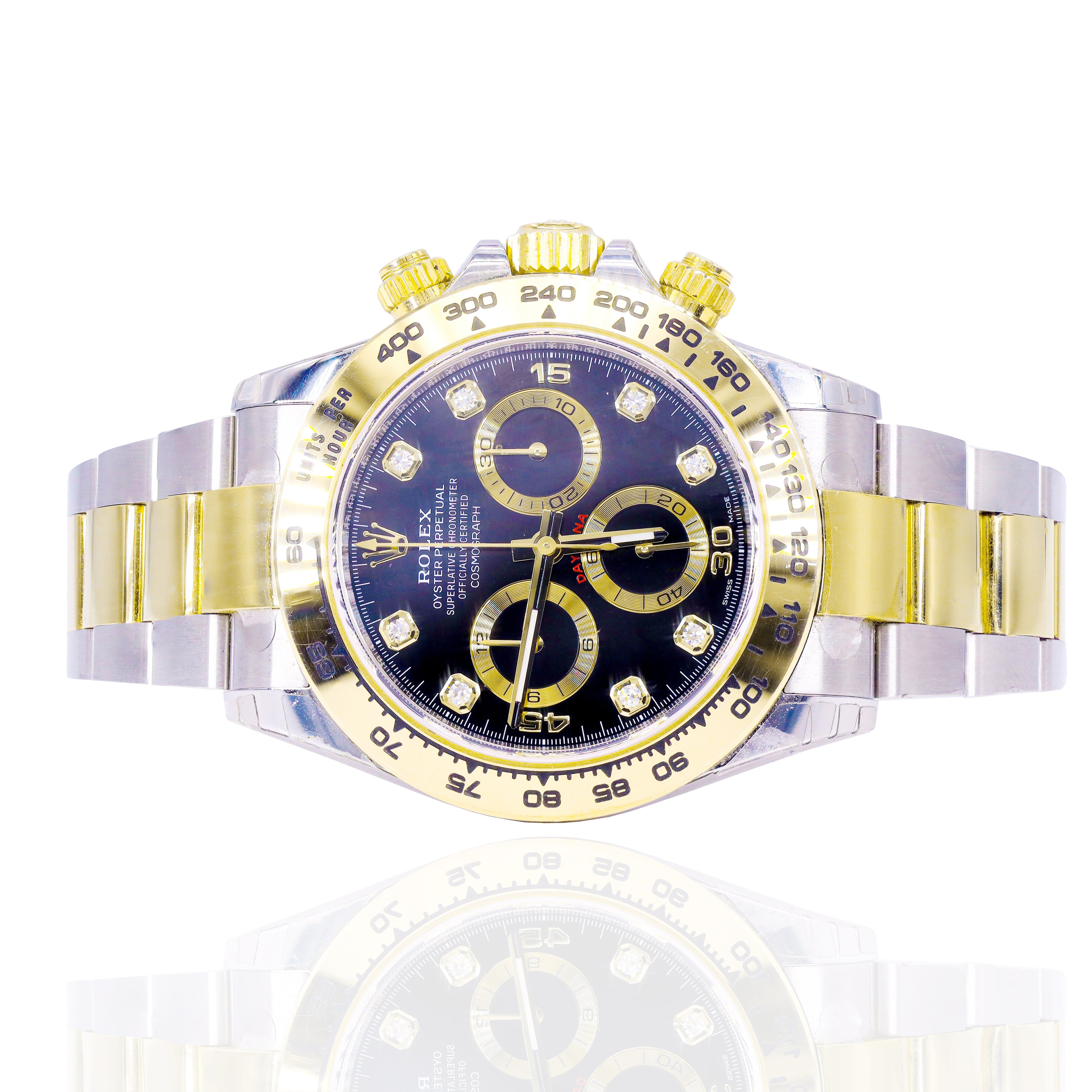 ROLEX 116503 DAYTONA 40MM BLACK DIAMOND DIAL
