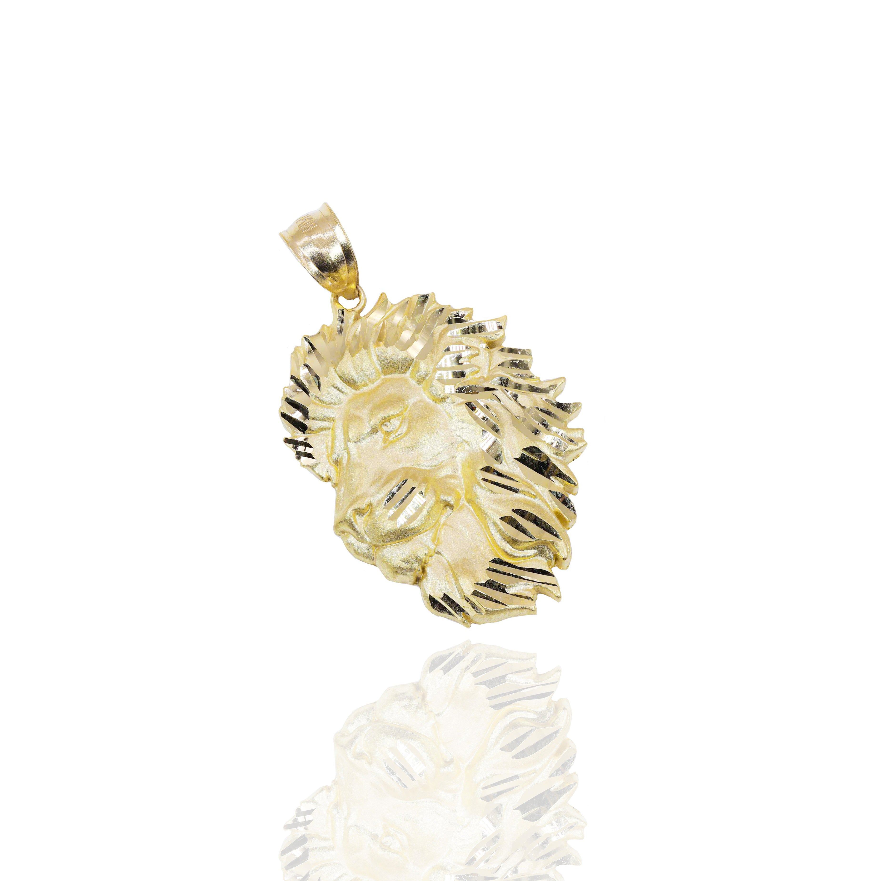 Lion Gold Pendant