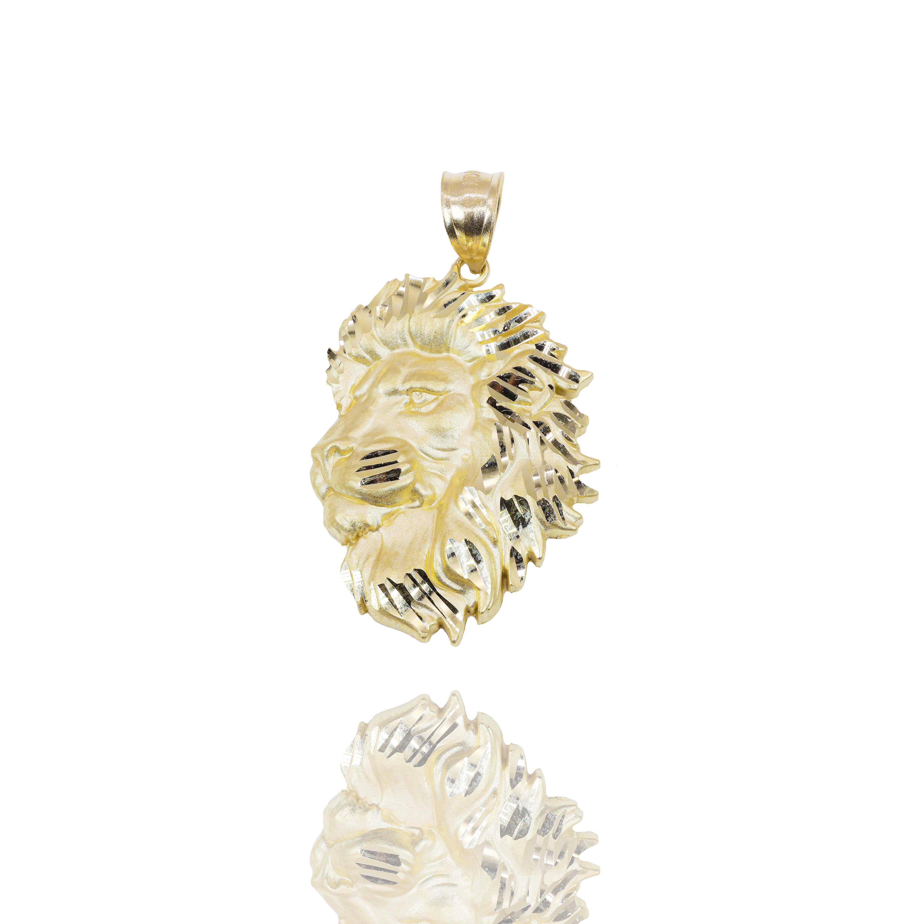 Lion Gold Pendant