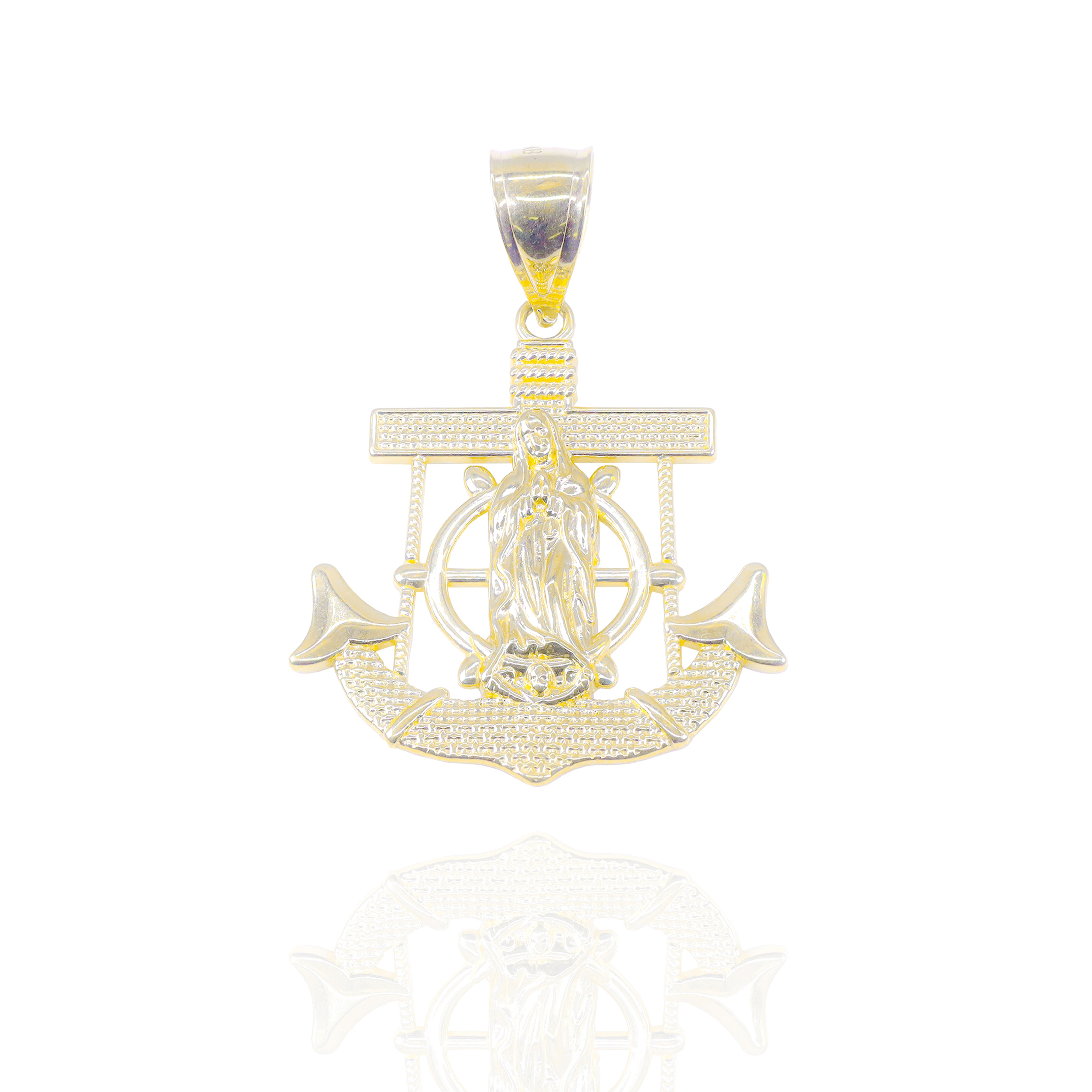 Anchor of Life Gold Pendant