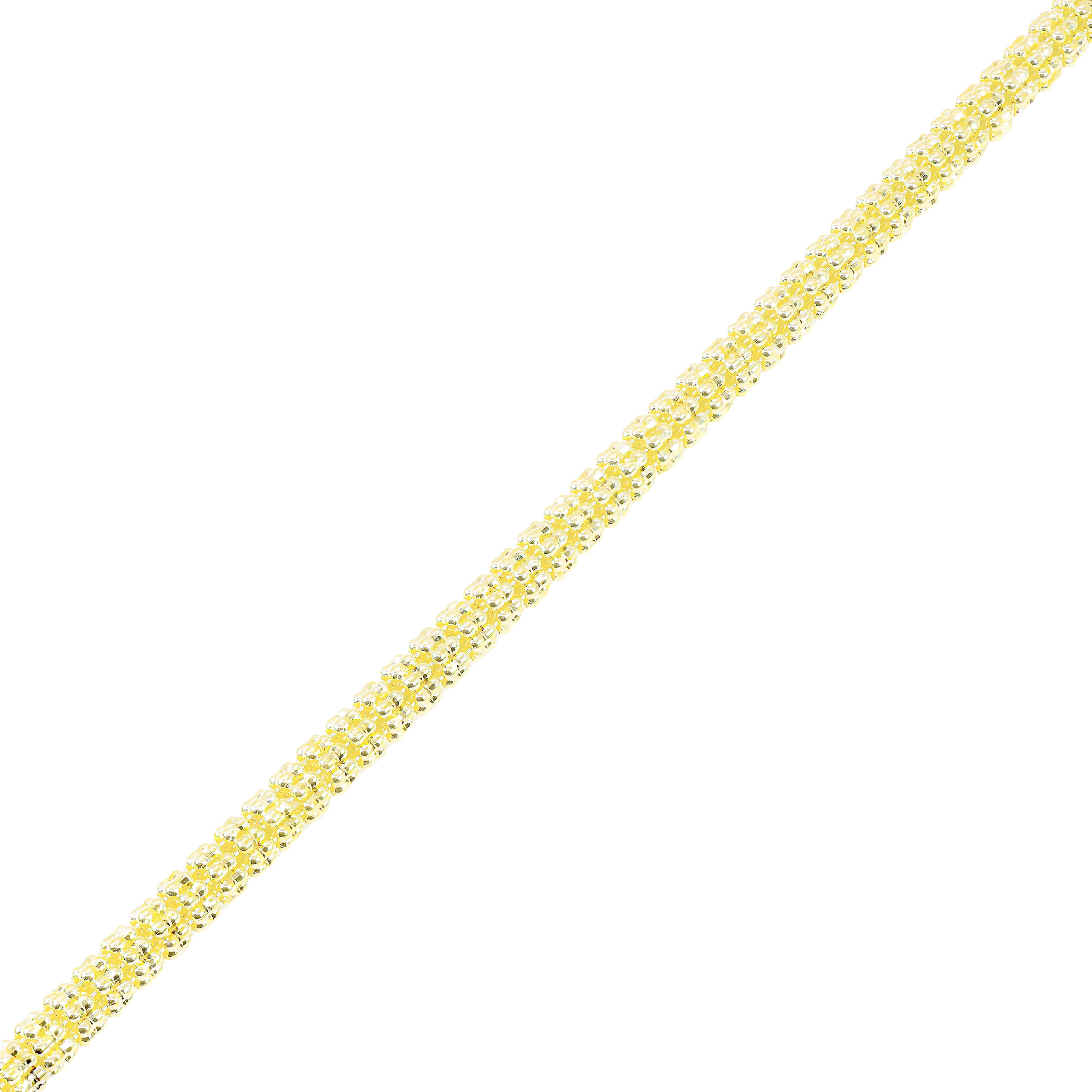 10KT Solid Yellow Gold ICE Gold Chain