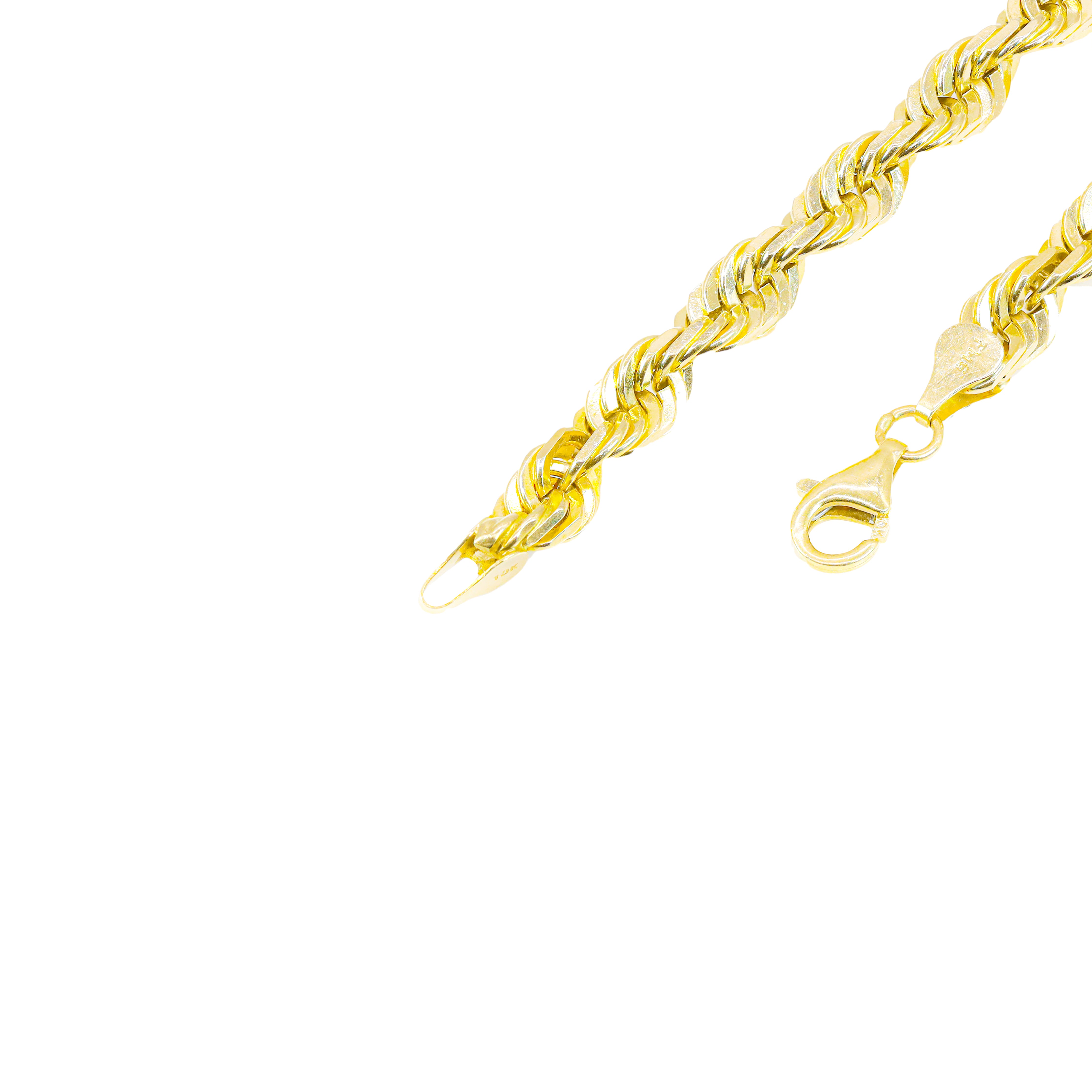 14KT Yellow Gold Solid Rope Gold Bracelet