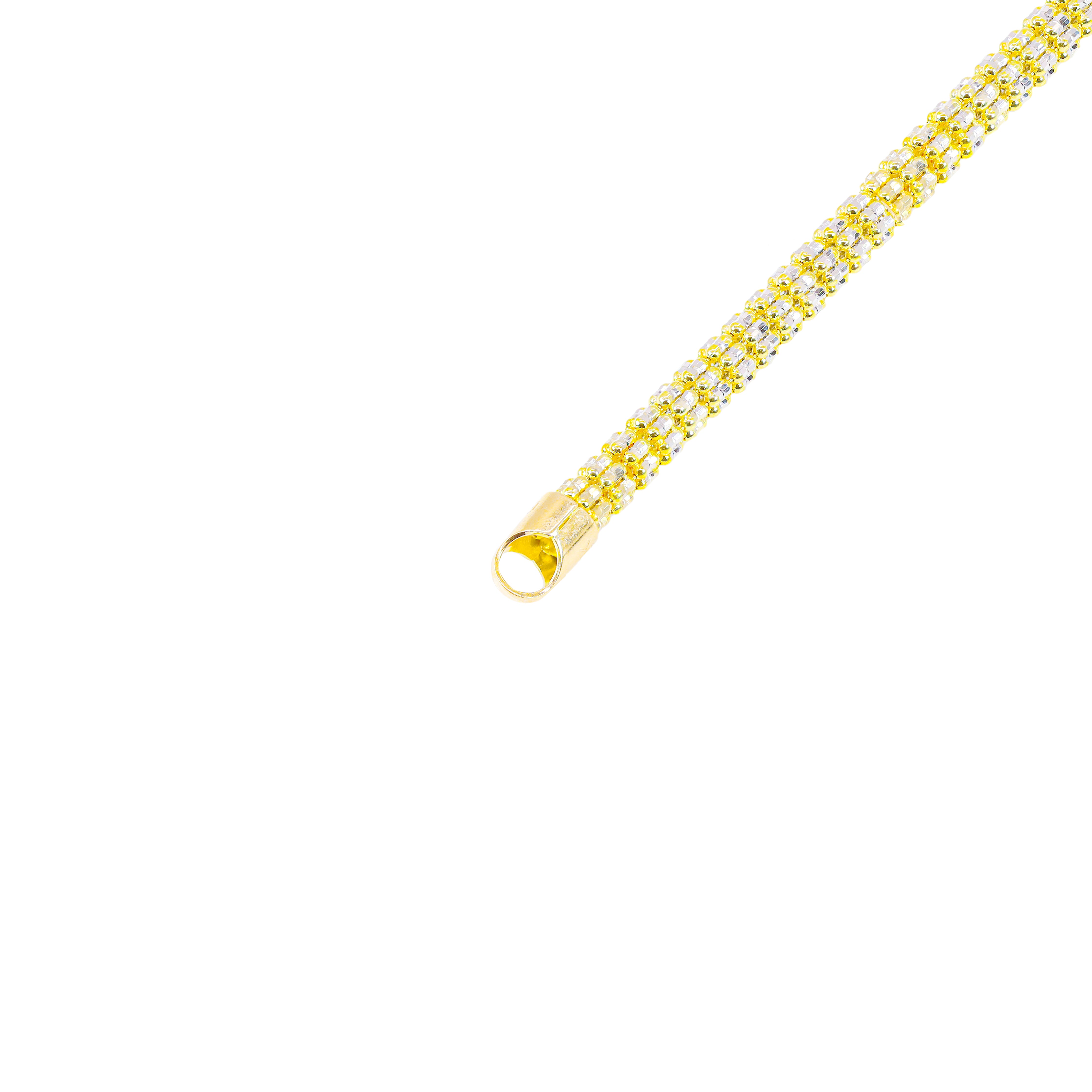 10KT Two-Tone ICE Gold Bracelet