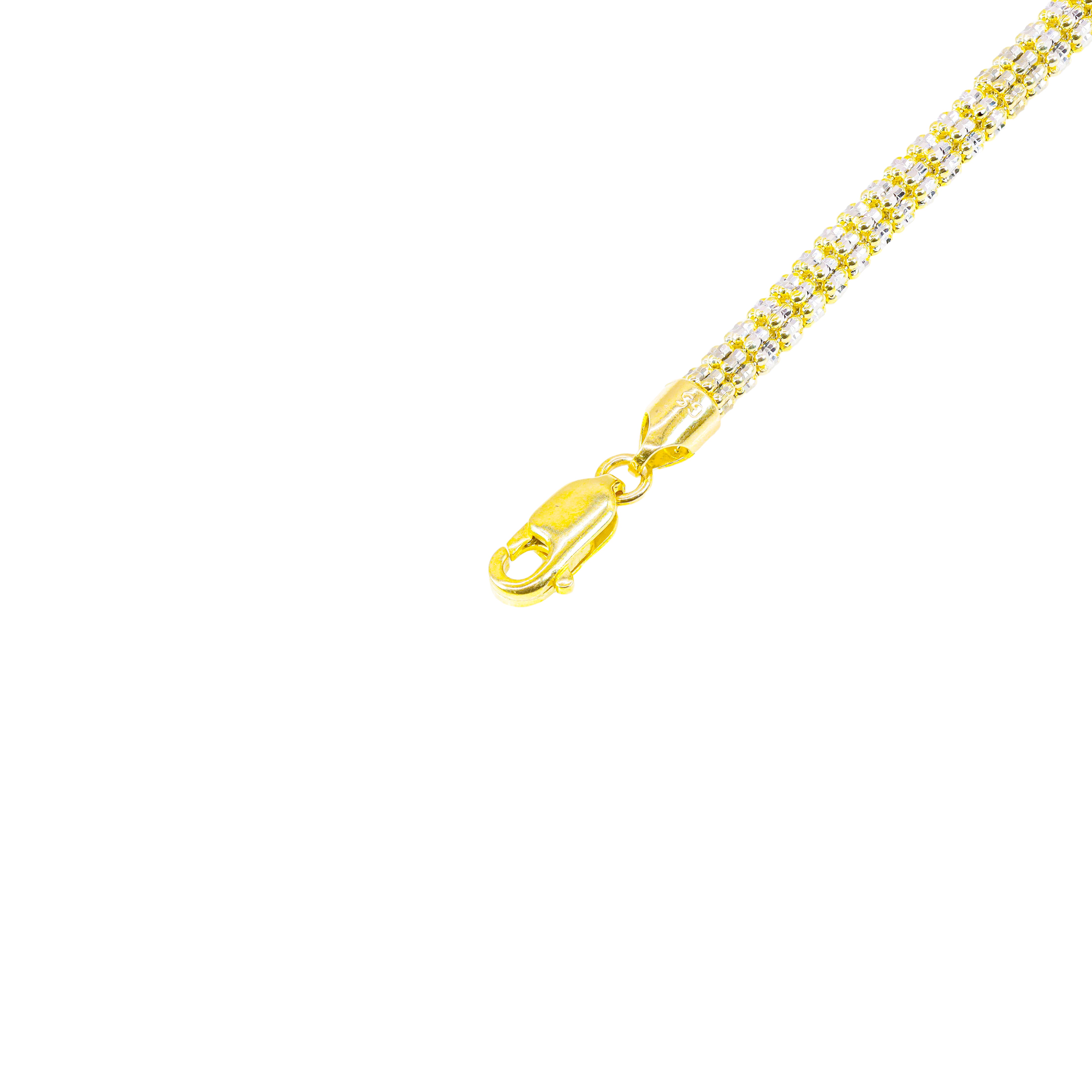 10KT Two-Tone ICE Gold Bracelet