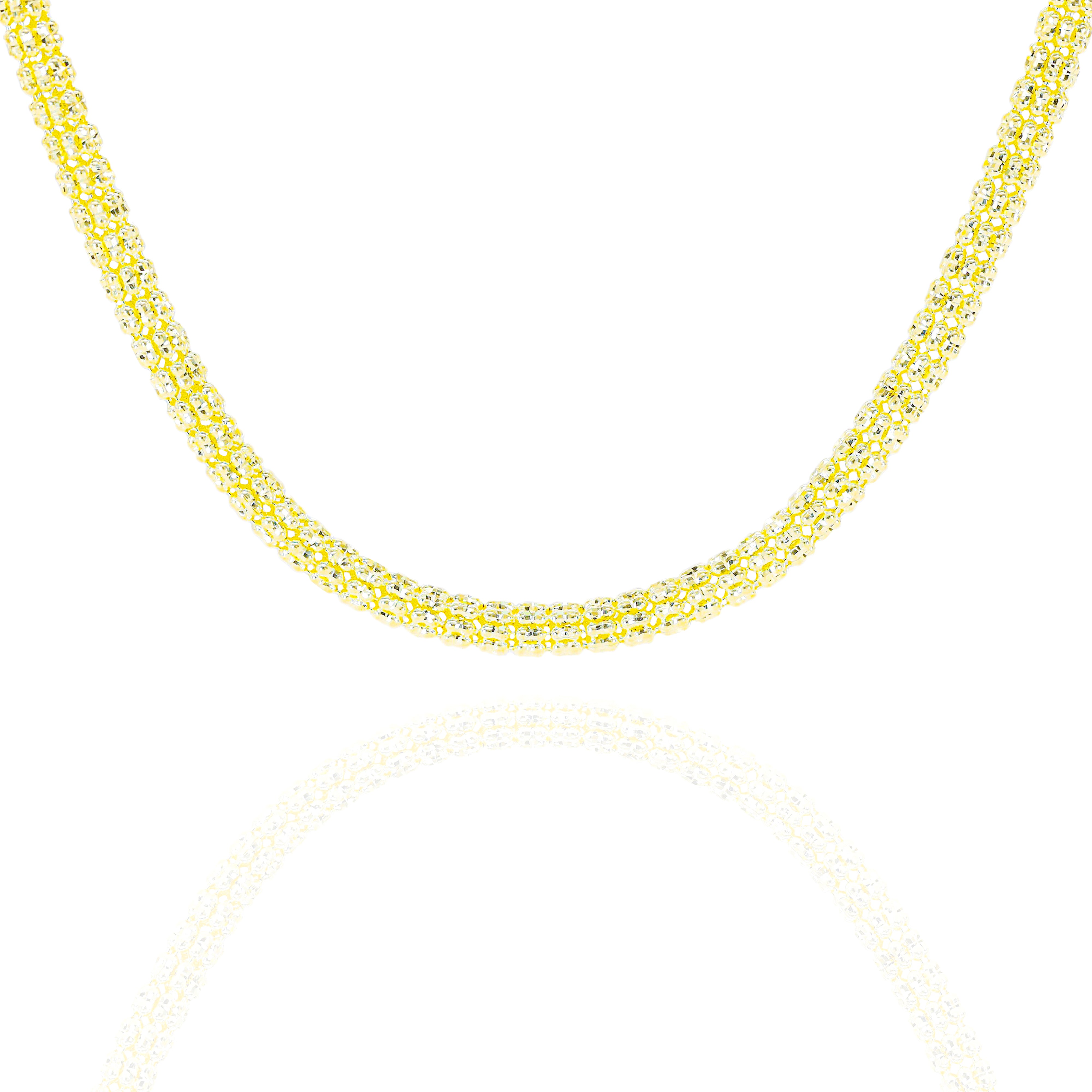 10KT Solid Yellow Gold ICE Gold Chain
