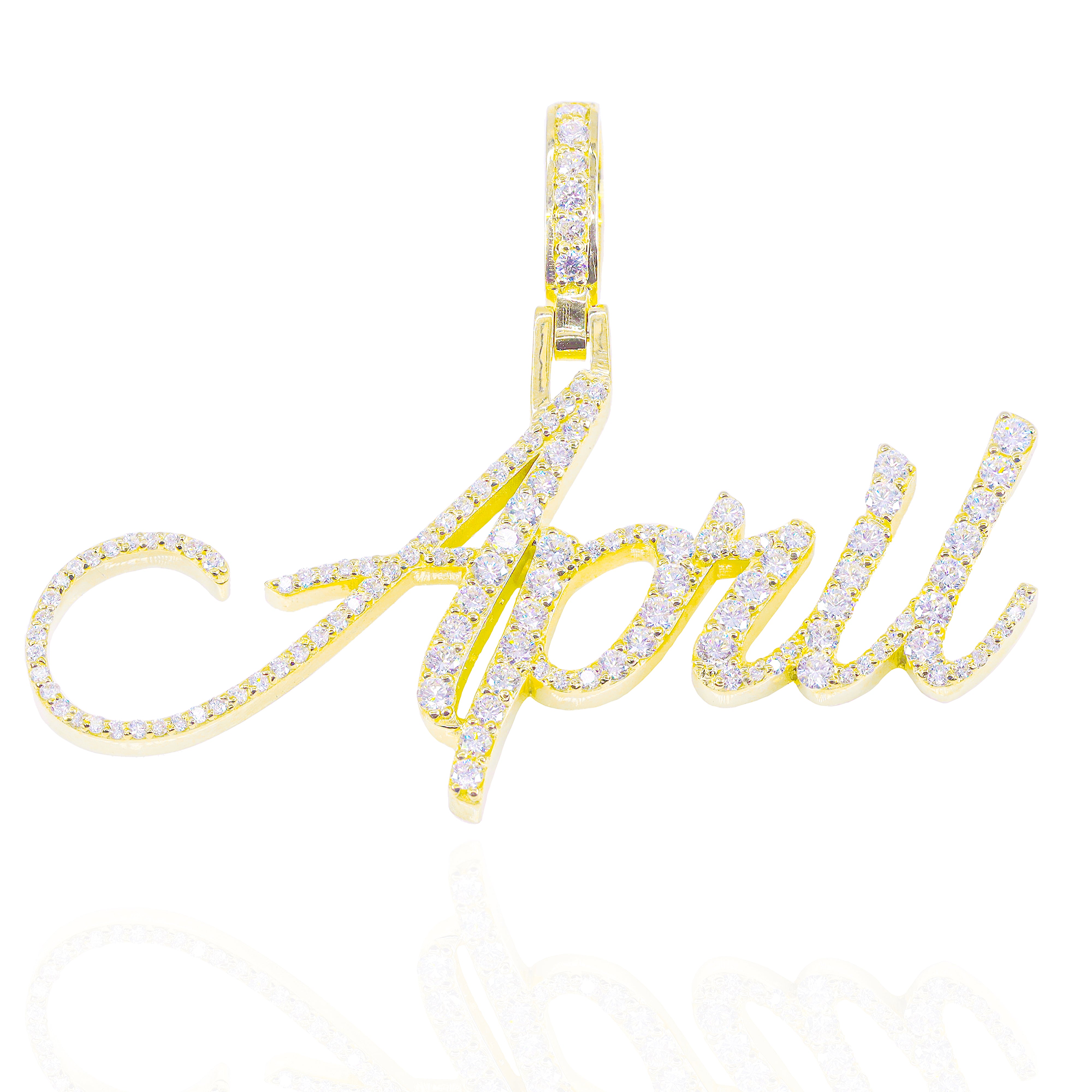 Custom Design Deposit - Diamond Name Pendant