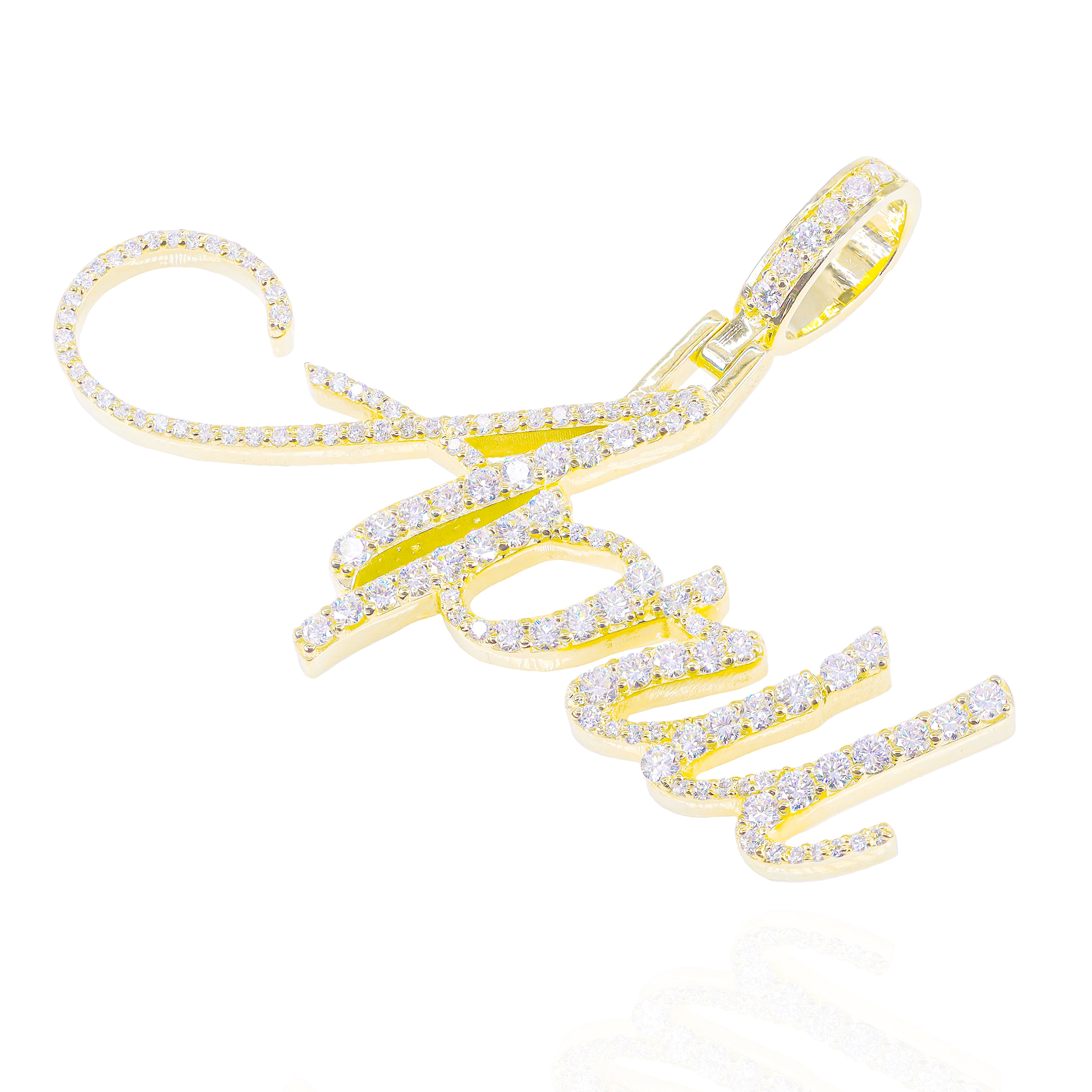 Custom Design Deposit - Diamond Name Pendant