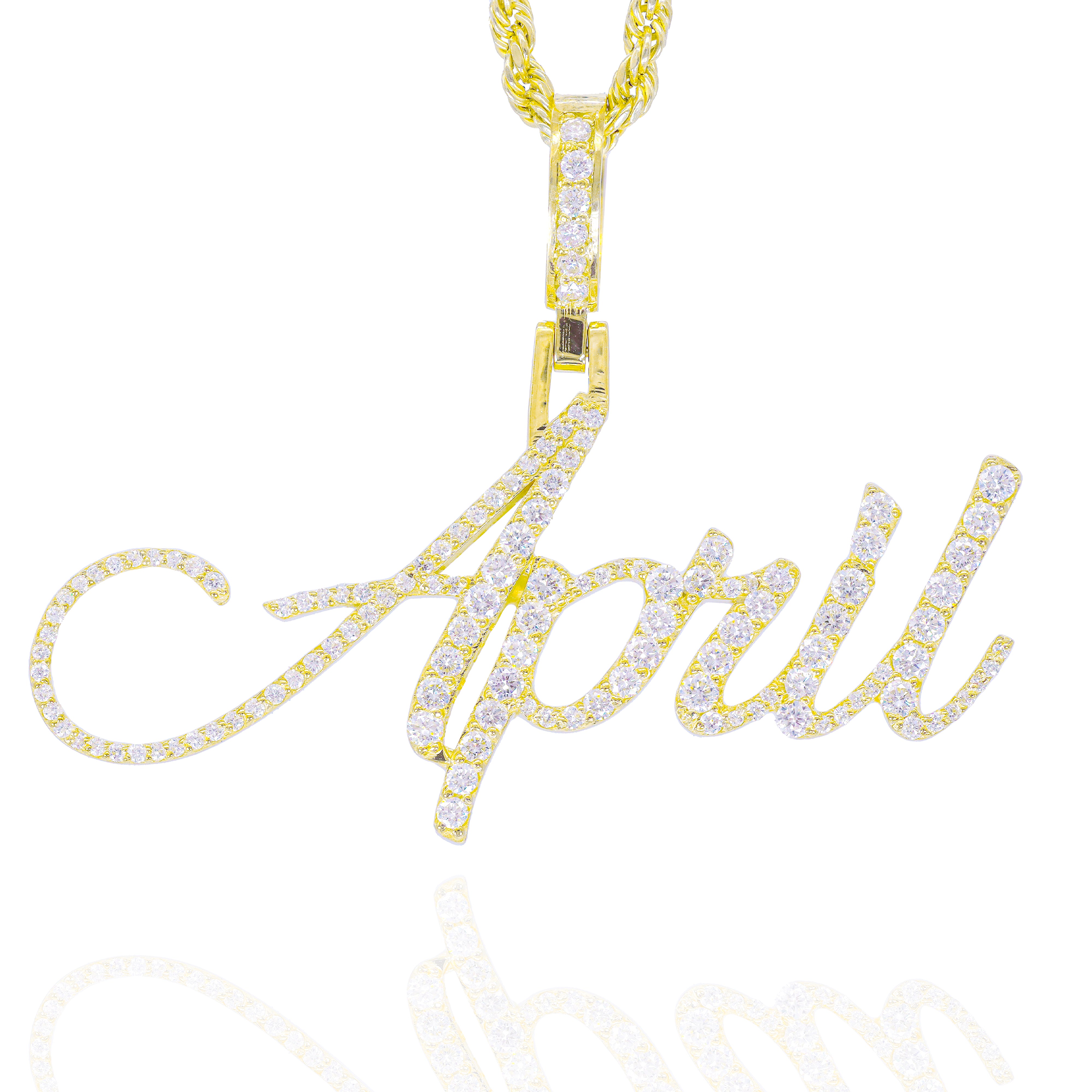 Custom Design Deposit - Diamond Name Pendant