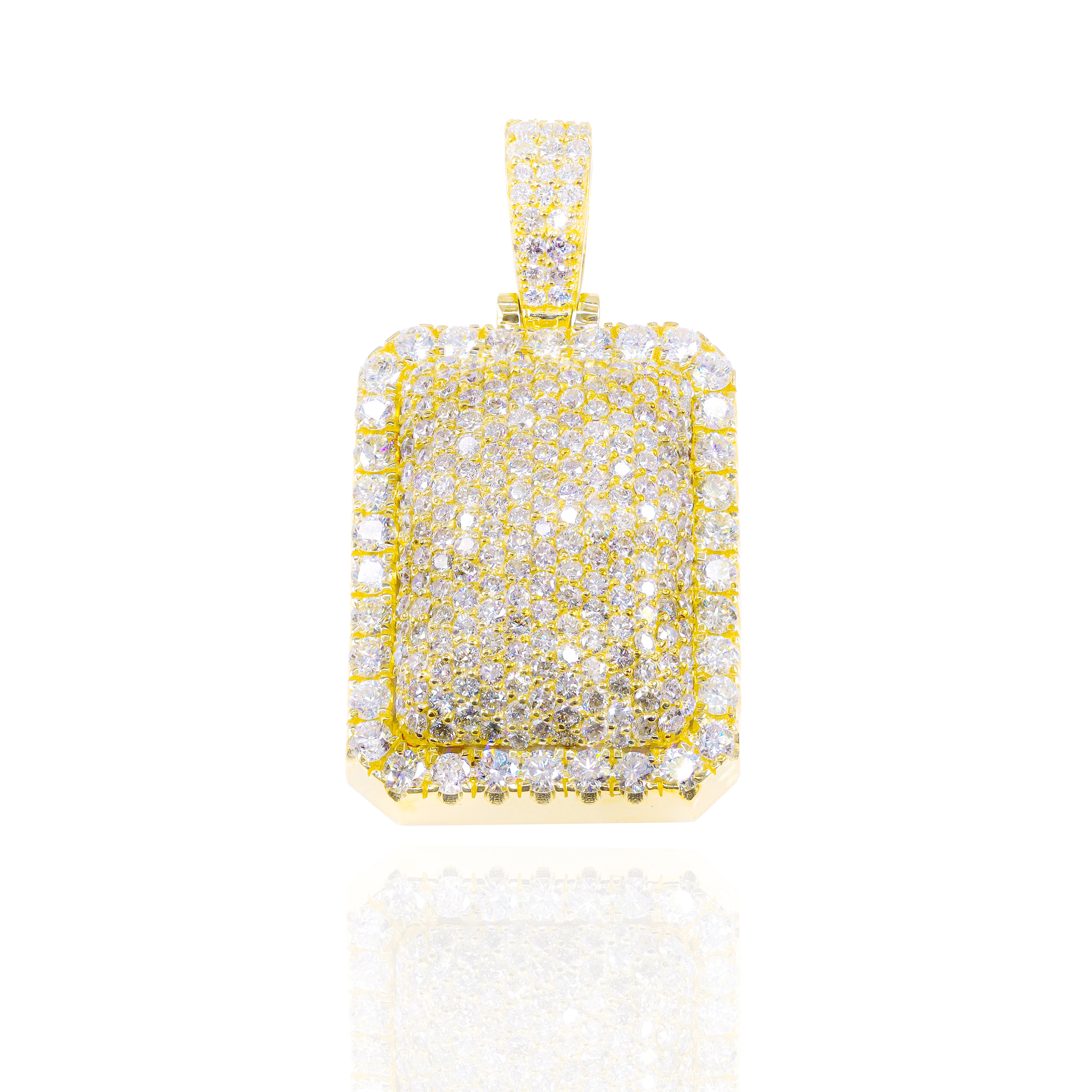 Custom Design Deposit - Custom Tag Diamond Pendant