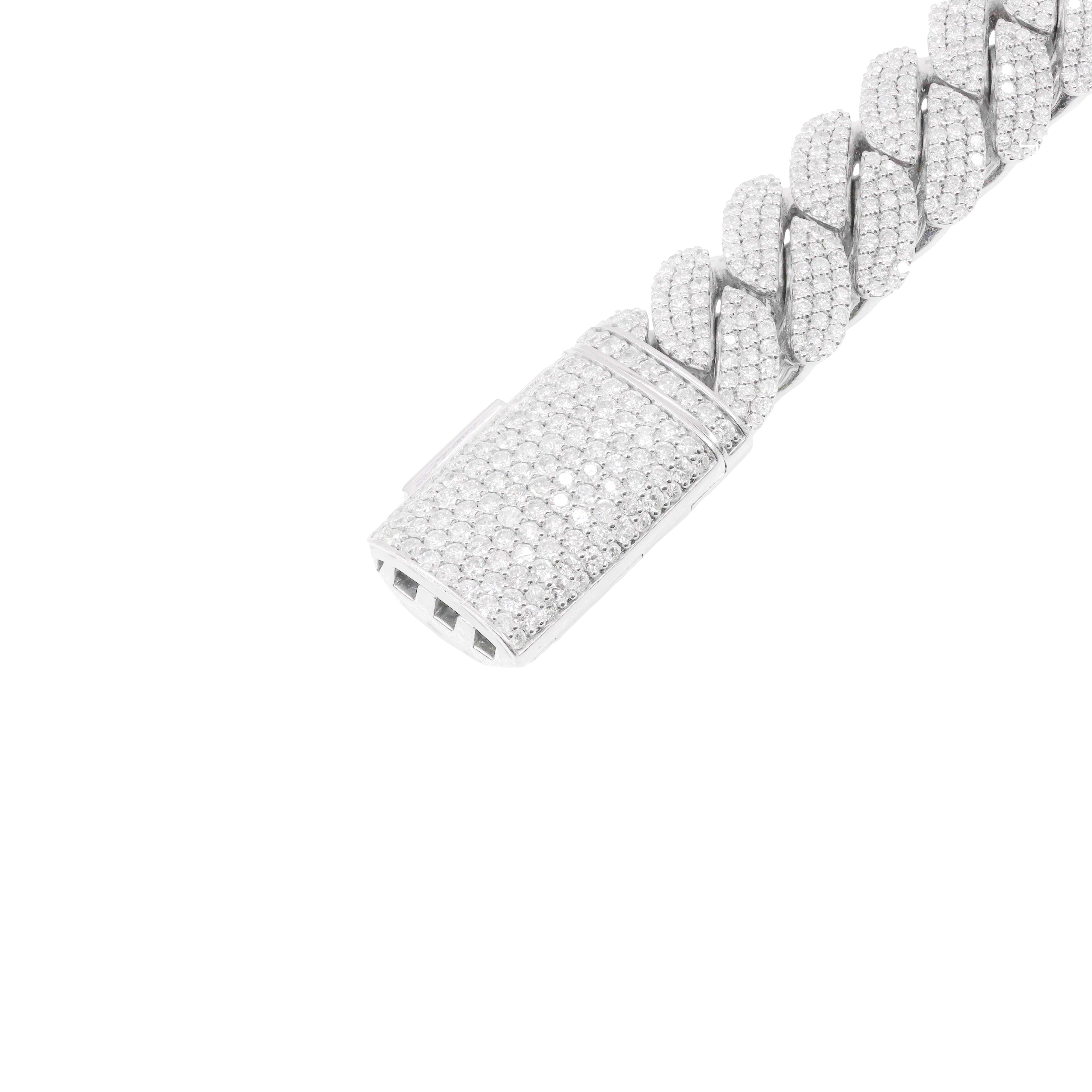 16mm Miami Cuban Link Diamond Chain