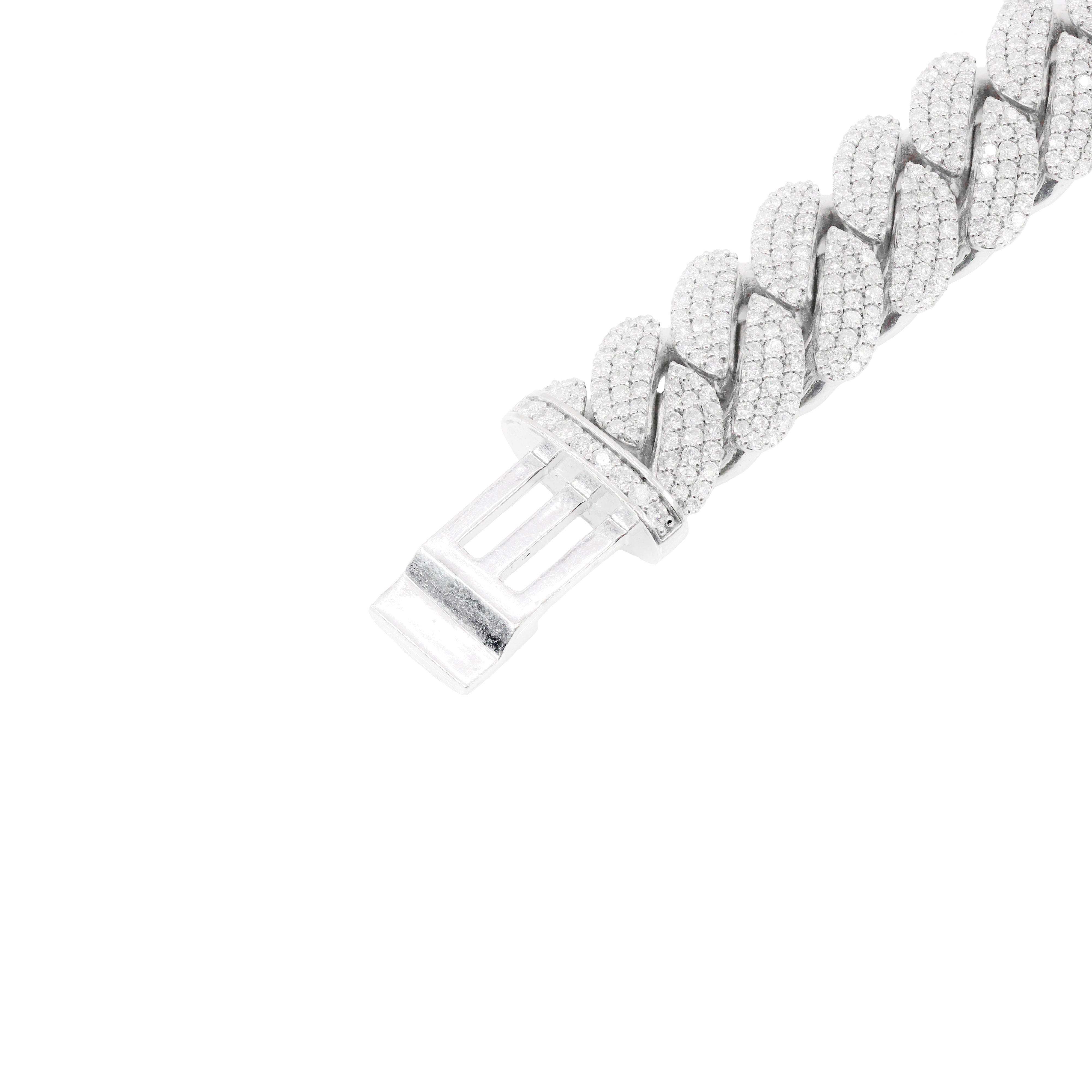 16mm Miami Cuban Link Diamond Chain