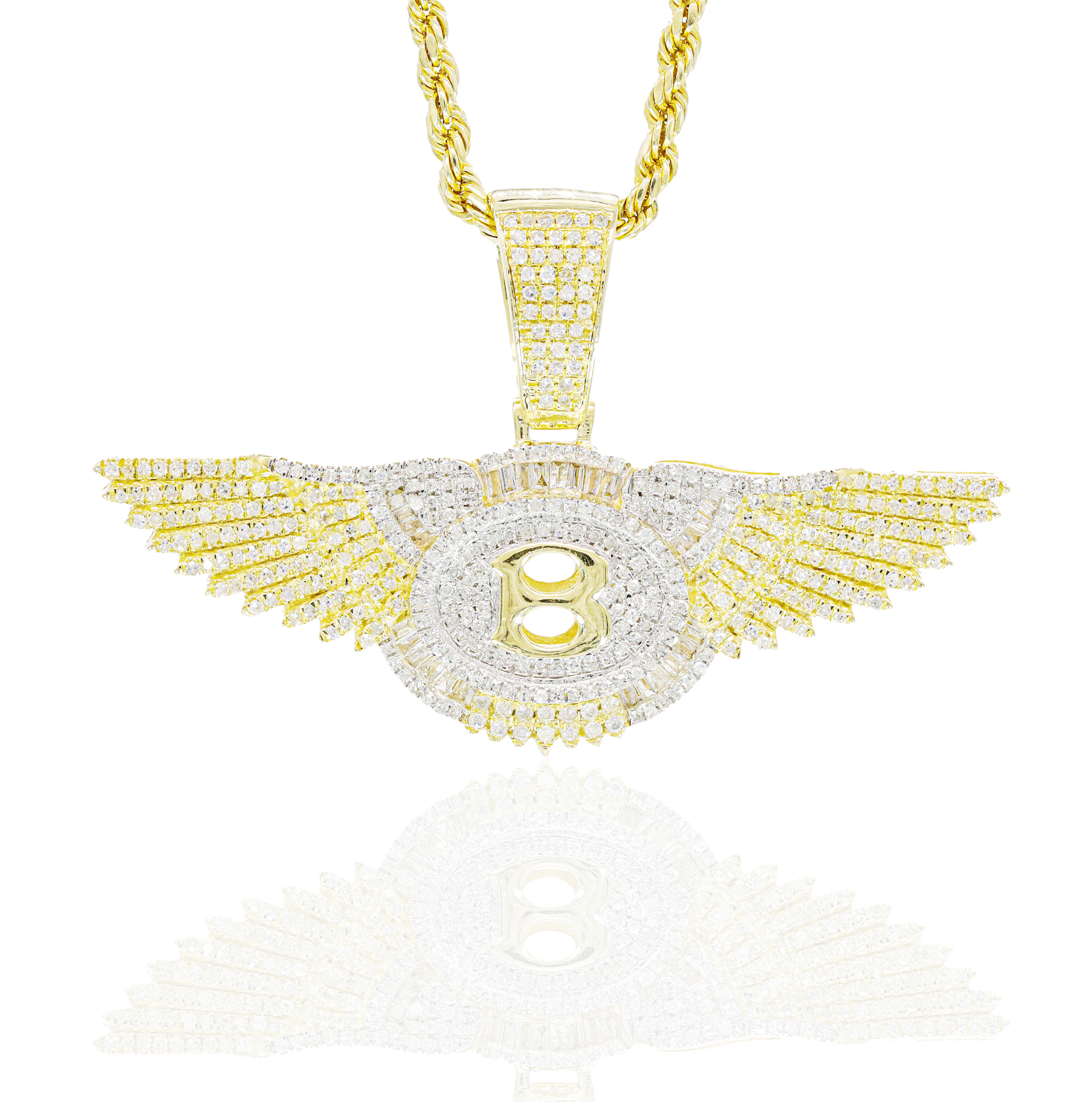Flying B Diamond Pendant