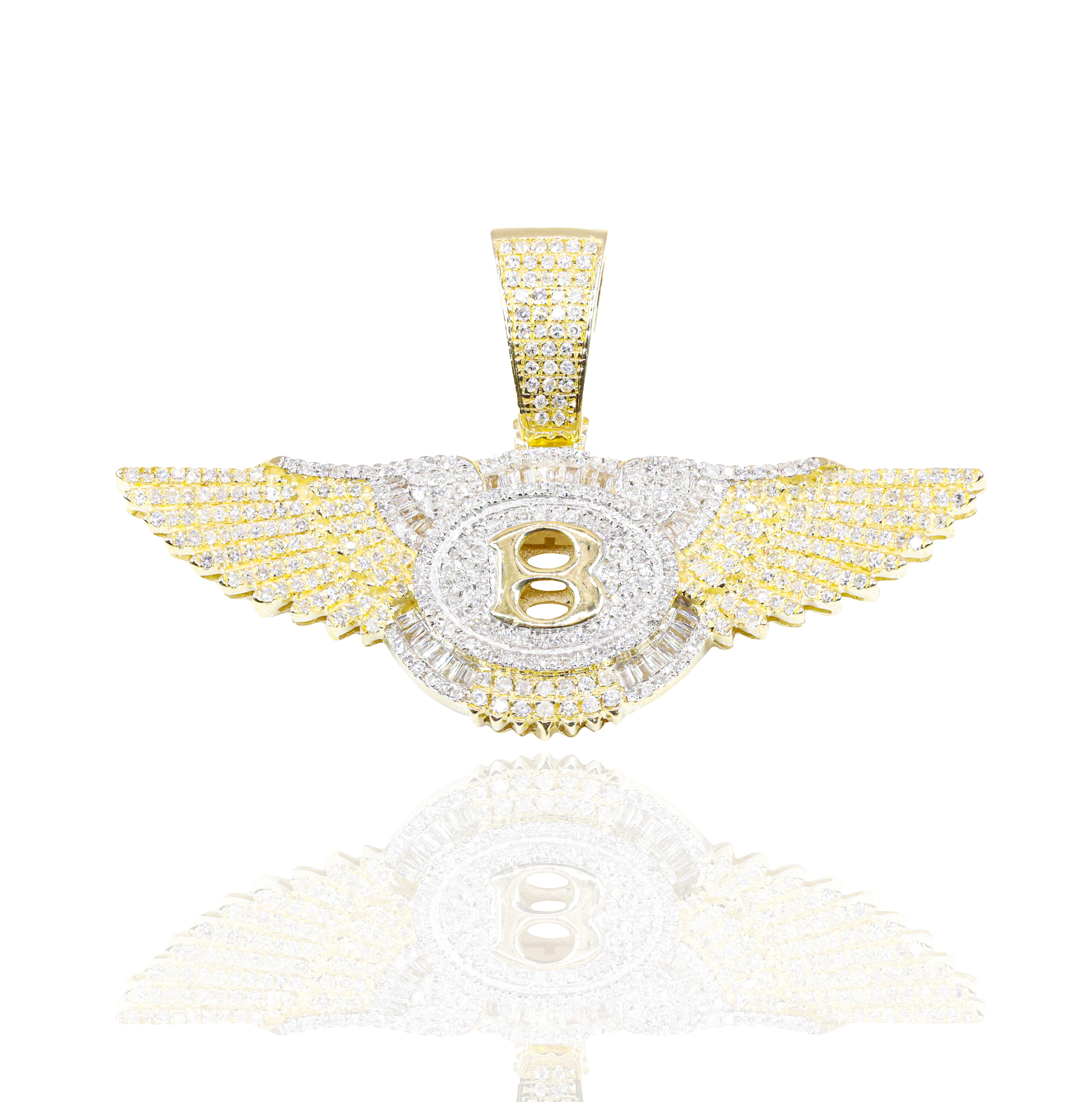 Flying B Diamond Pendant