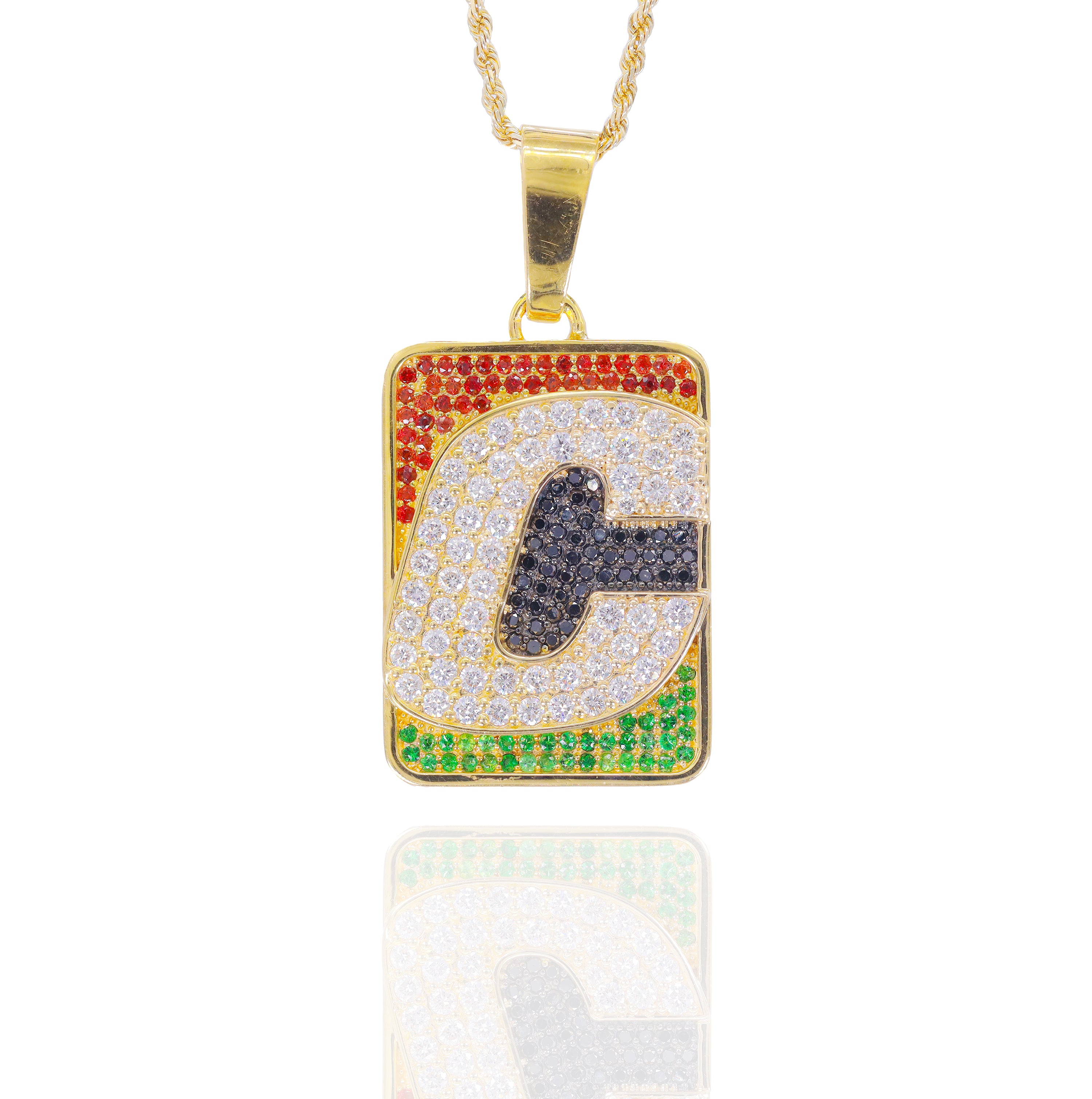 Custom Design Deposit - Custom Dave Chappelle Logo Diamond Pendant