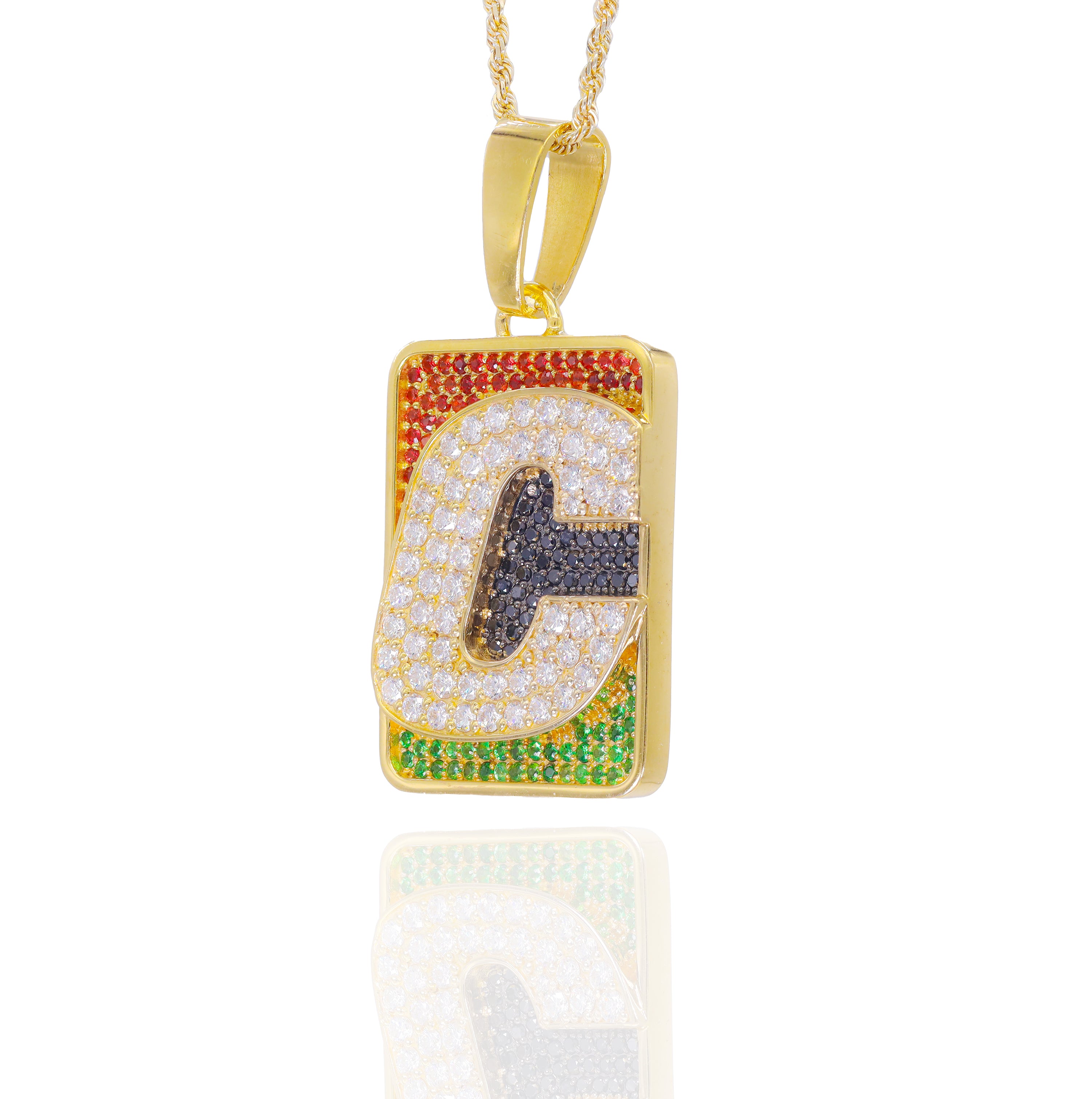 Custom Design Deposit - Custom Dave Chappelle Logo Diamond Pendant