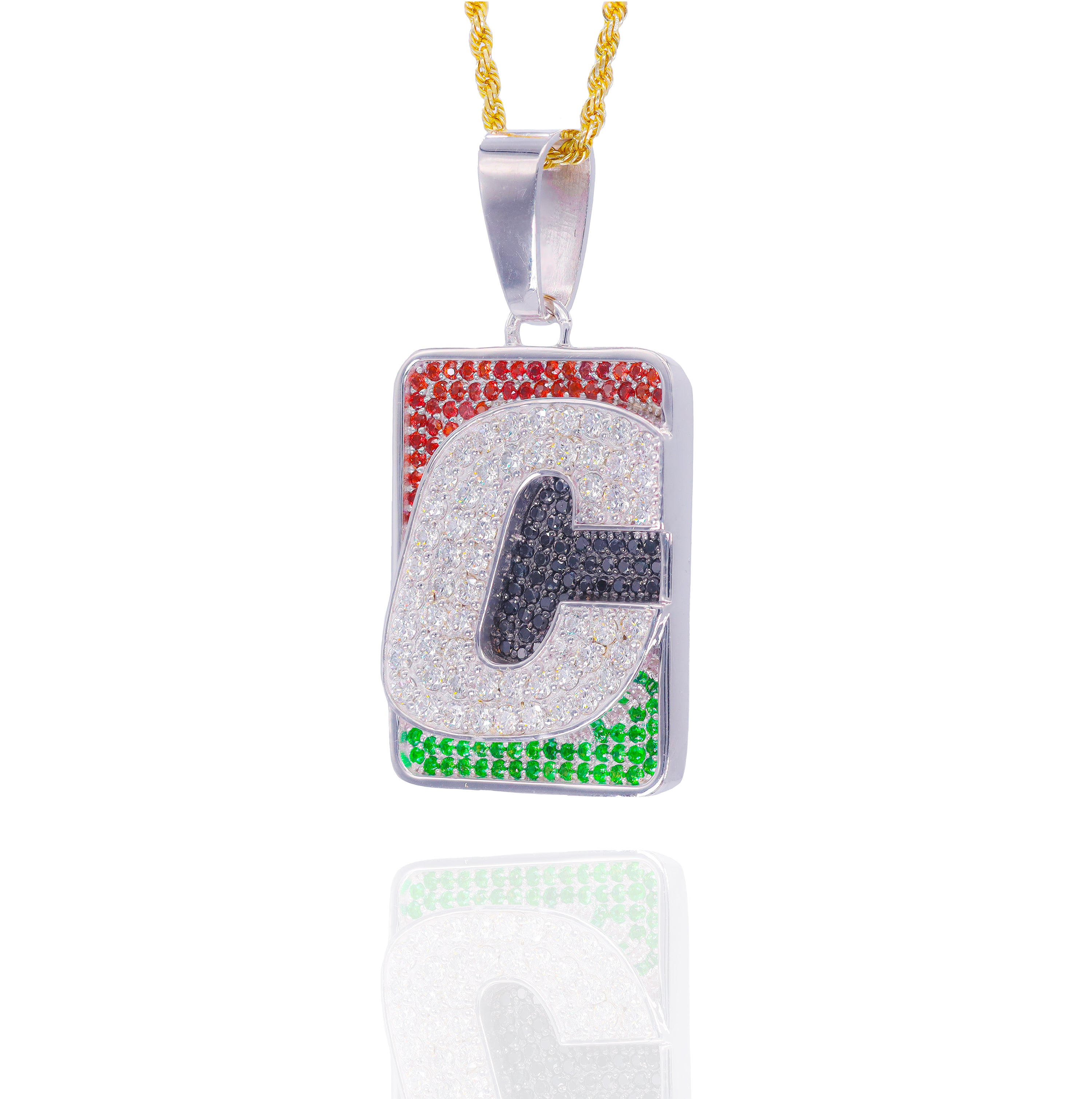 Custom Design Deposit - Custom Dave Chappelle Logo Diamond Pendant