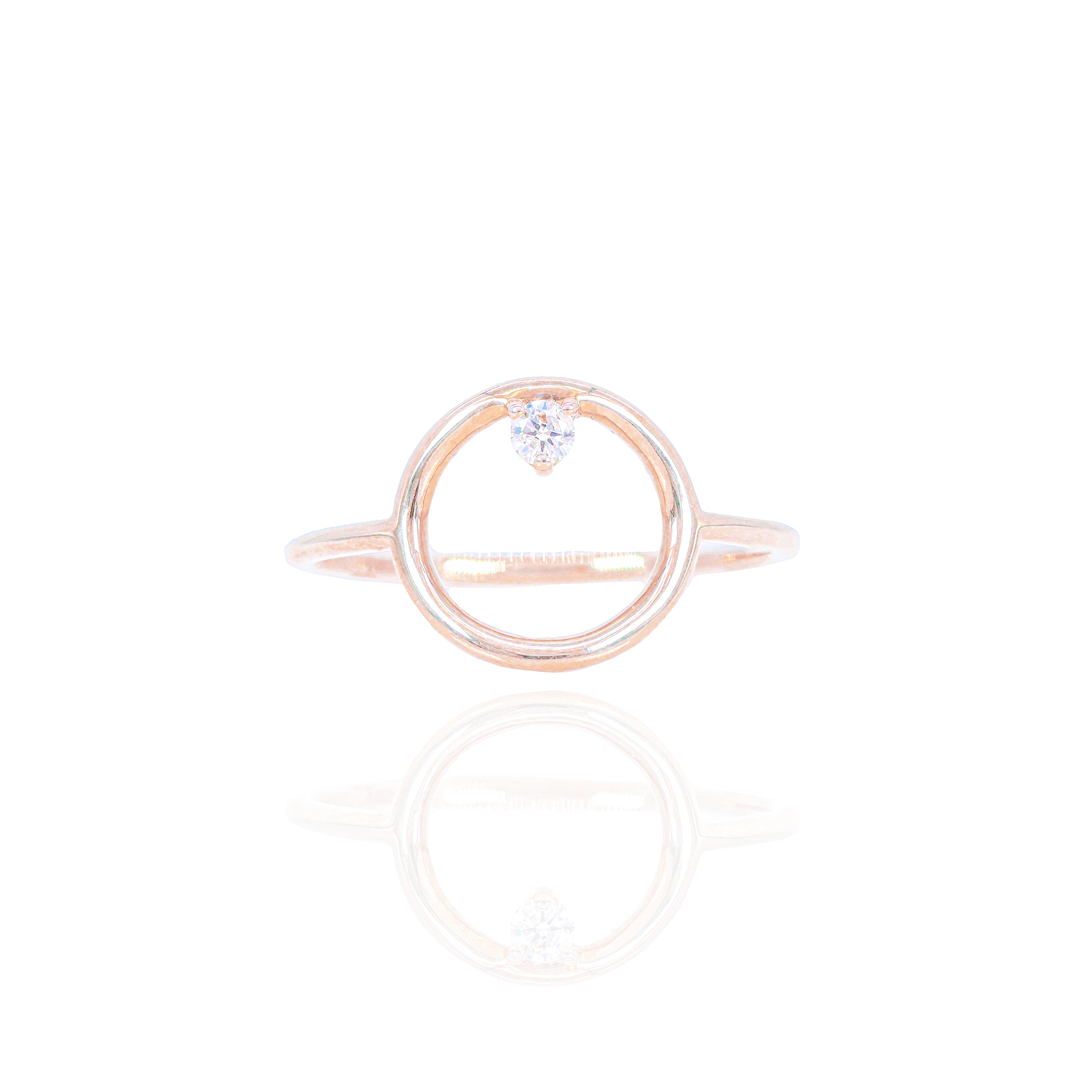 Diamond Hope Gold Ring