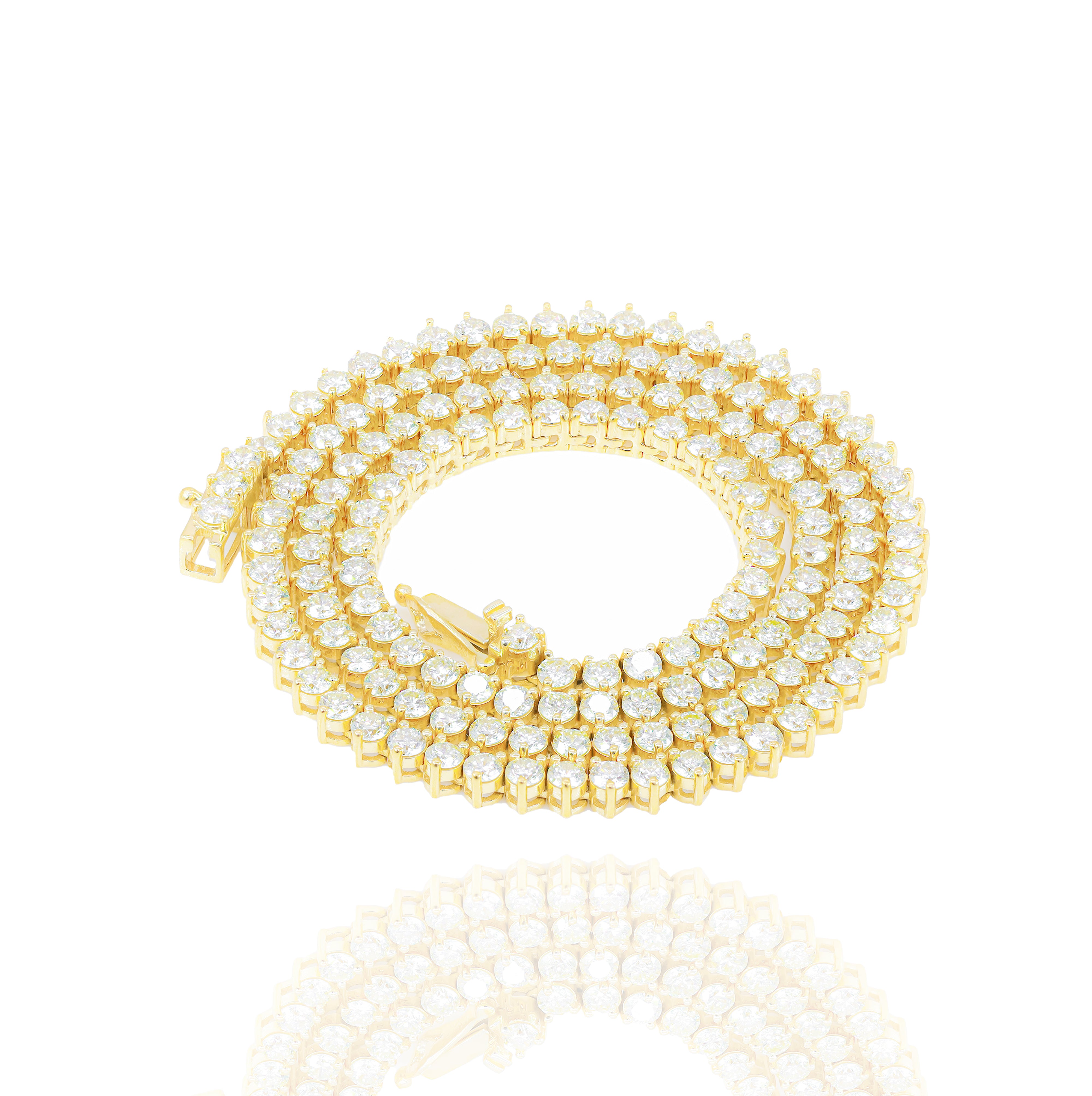 8-Pointer Diamond Tennis Chain