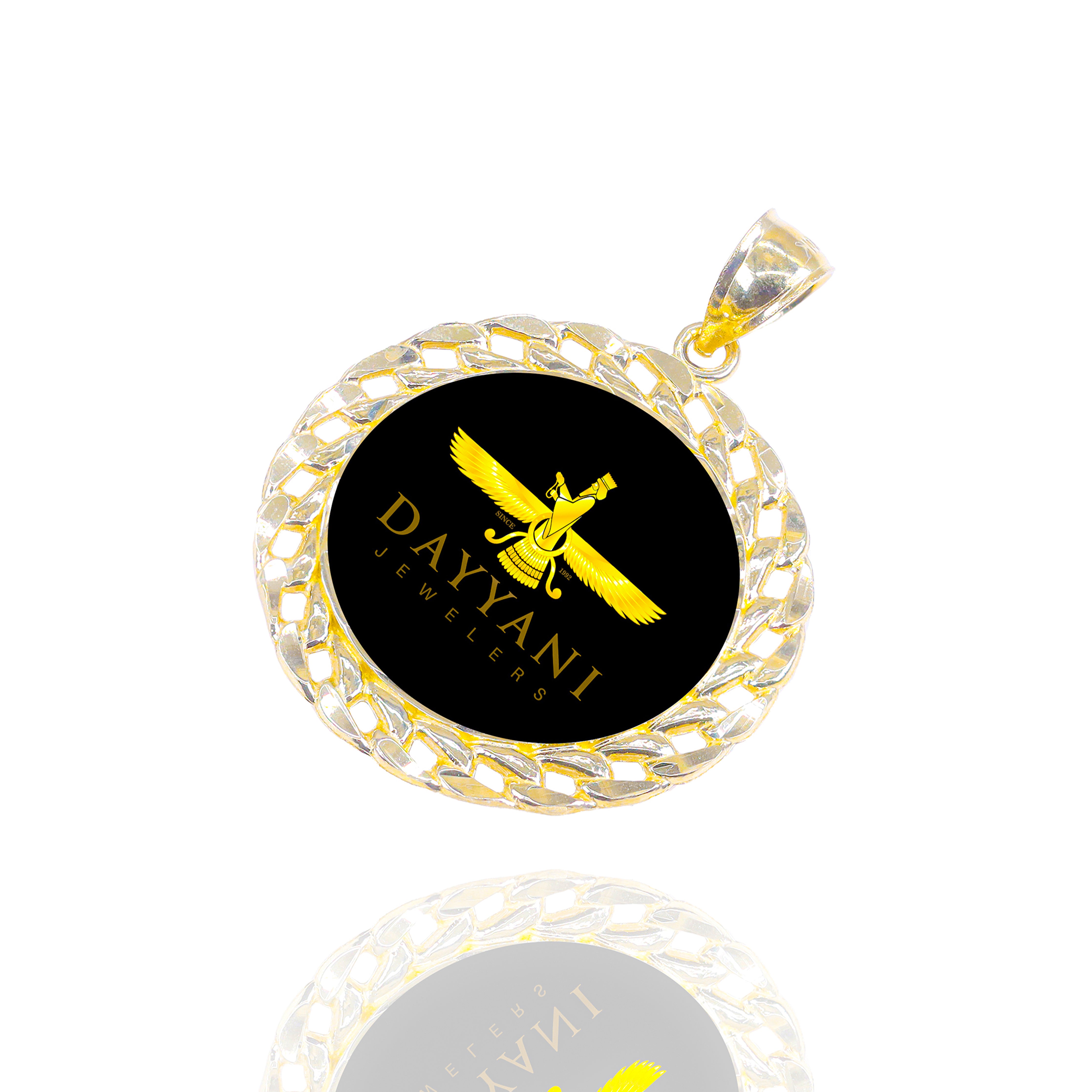 Cuban Link Style Memory Pendant