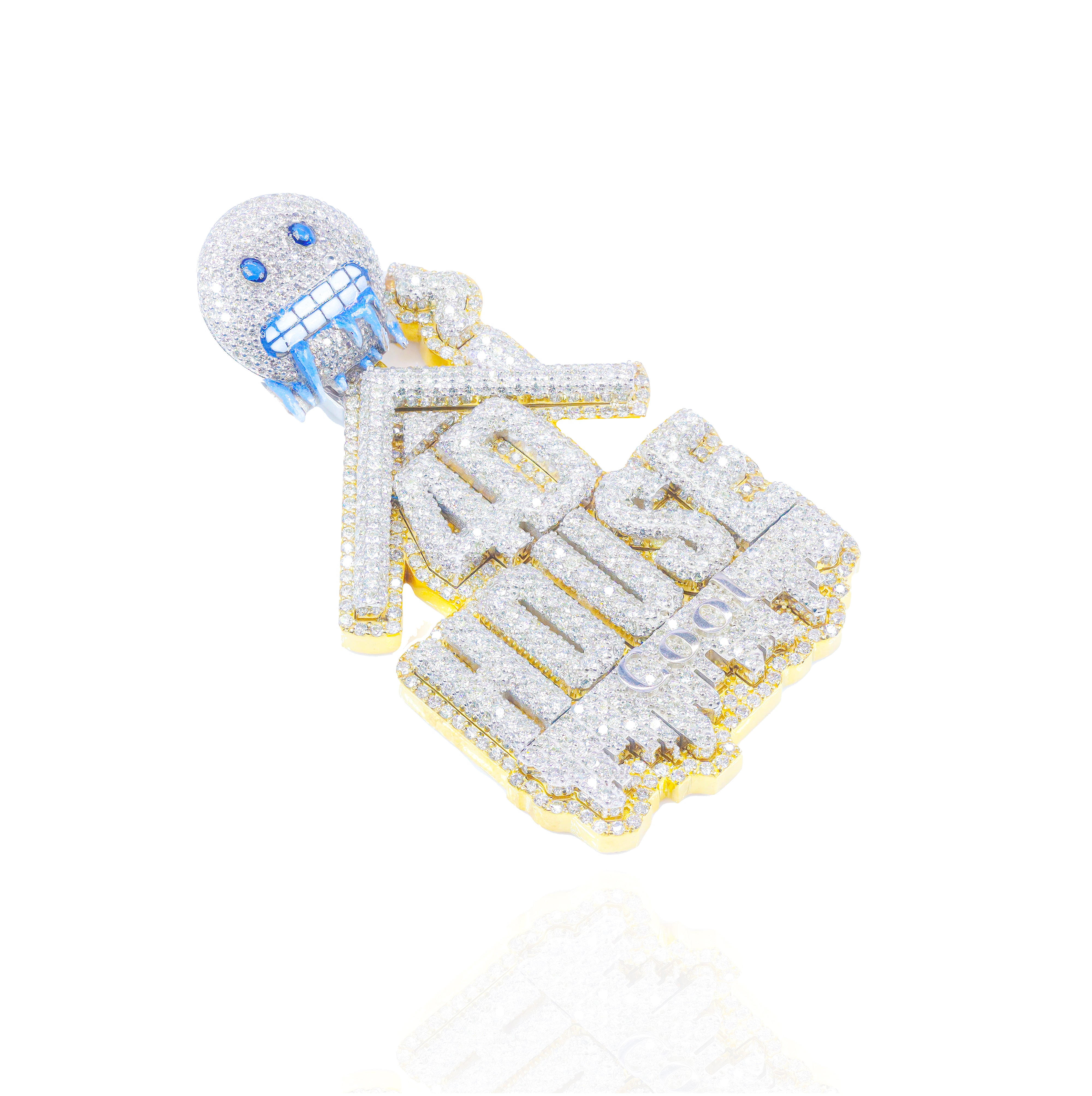 Custom Design Deposit - Stacked Style Logo Diamond Pendant