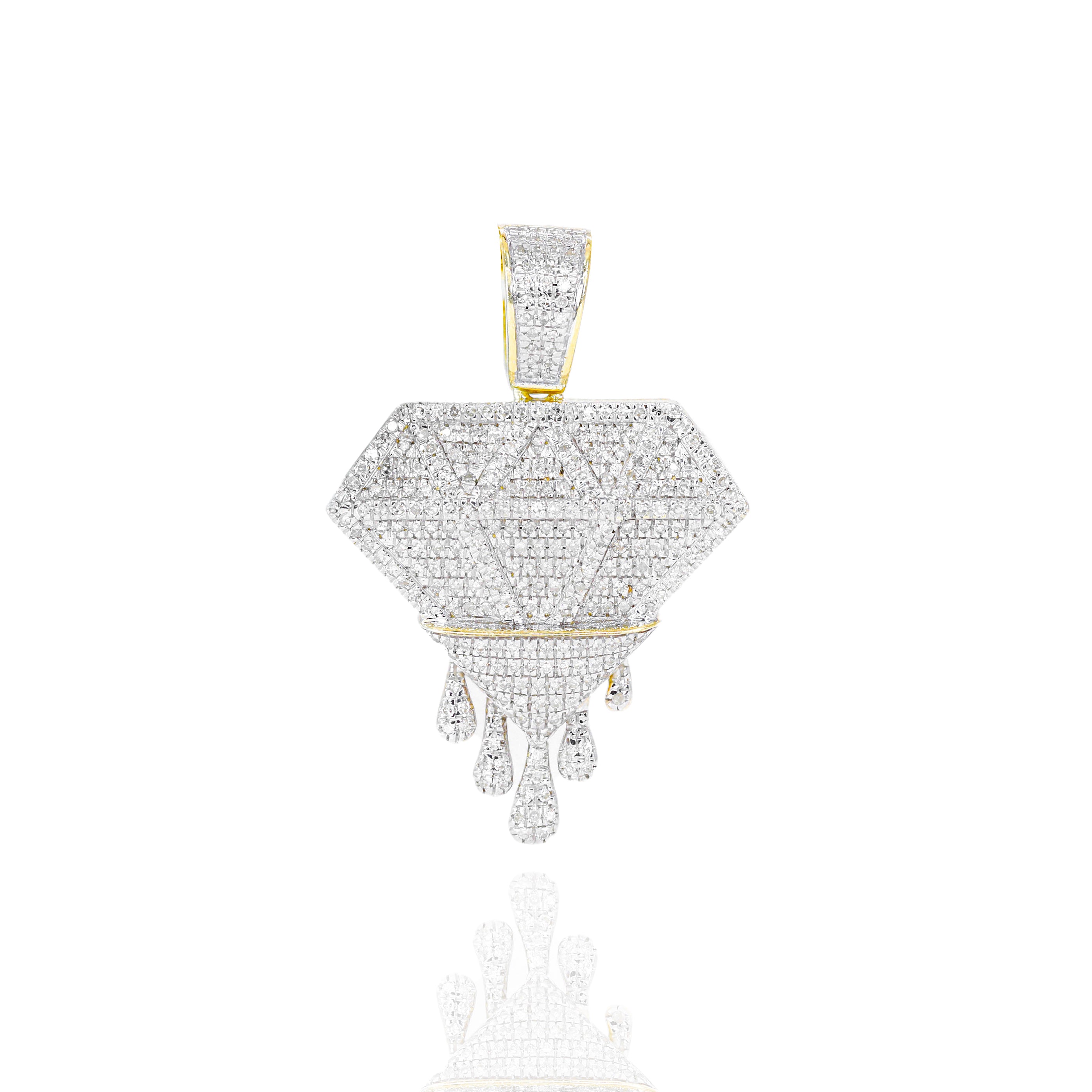 Diamond Drip Pendant