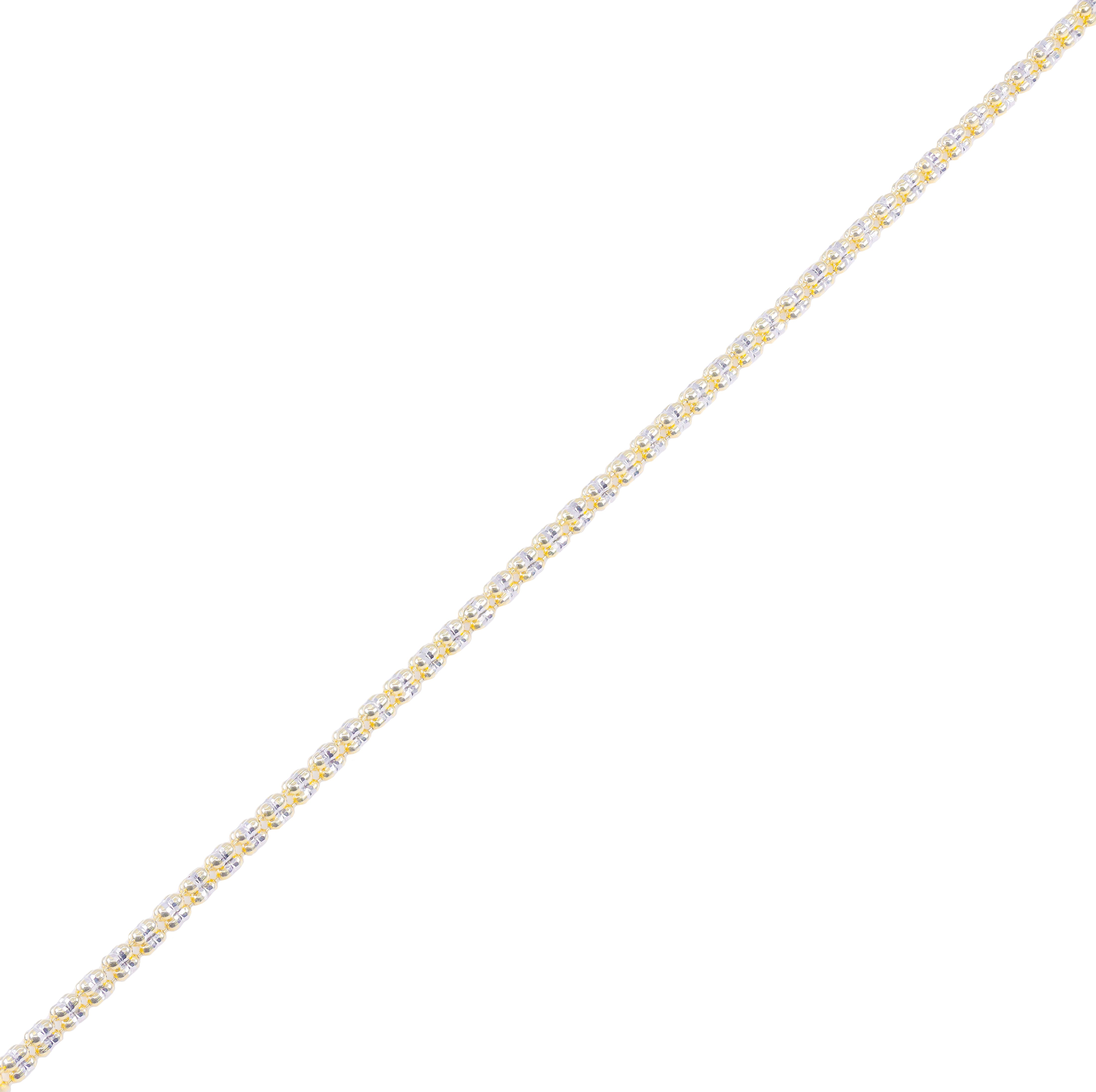 14KT Two-Tone Yellow Gold ICE Gold Chain