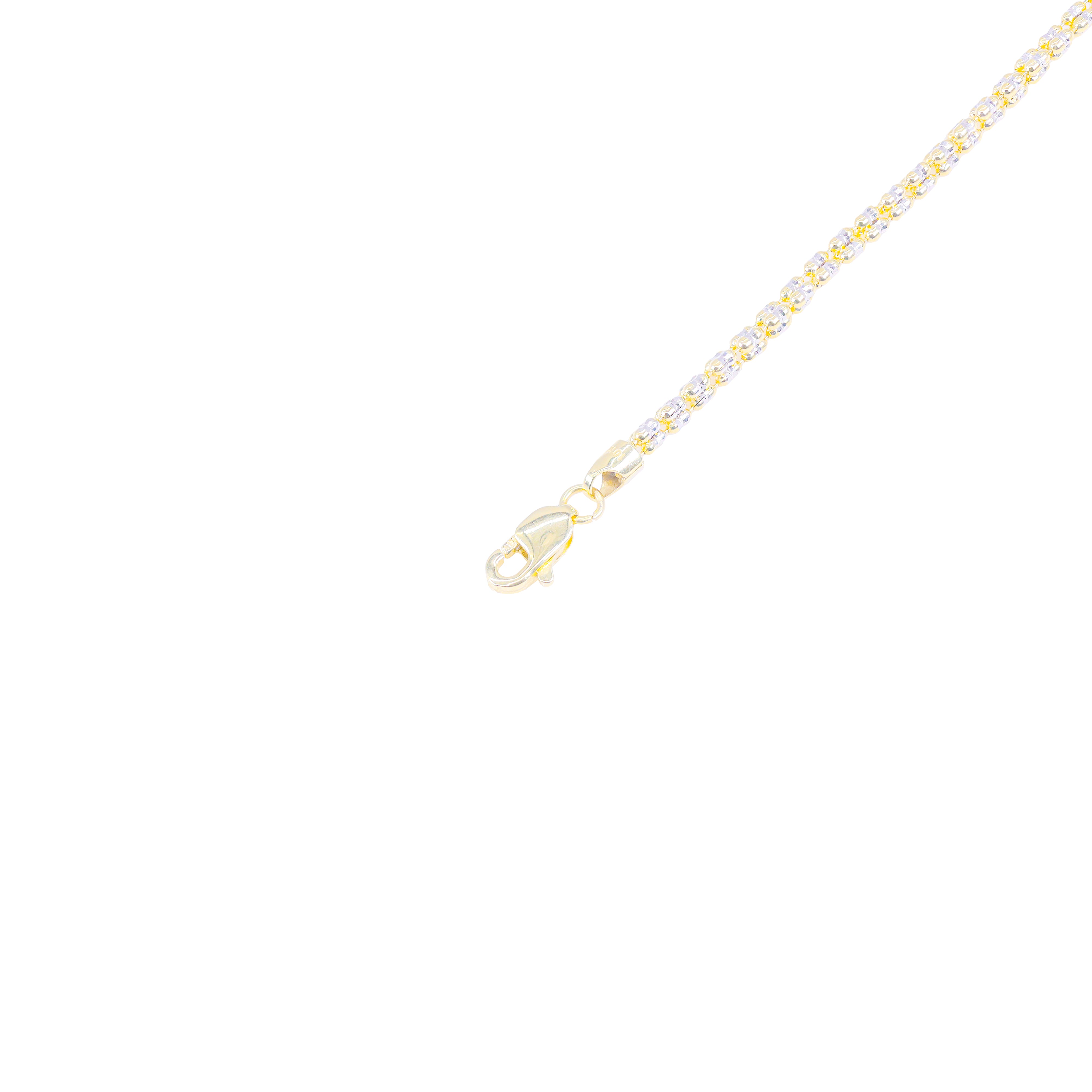10KT Two-Tone Yellow Gold ICE Gold Chain
