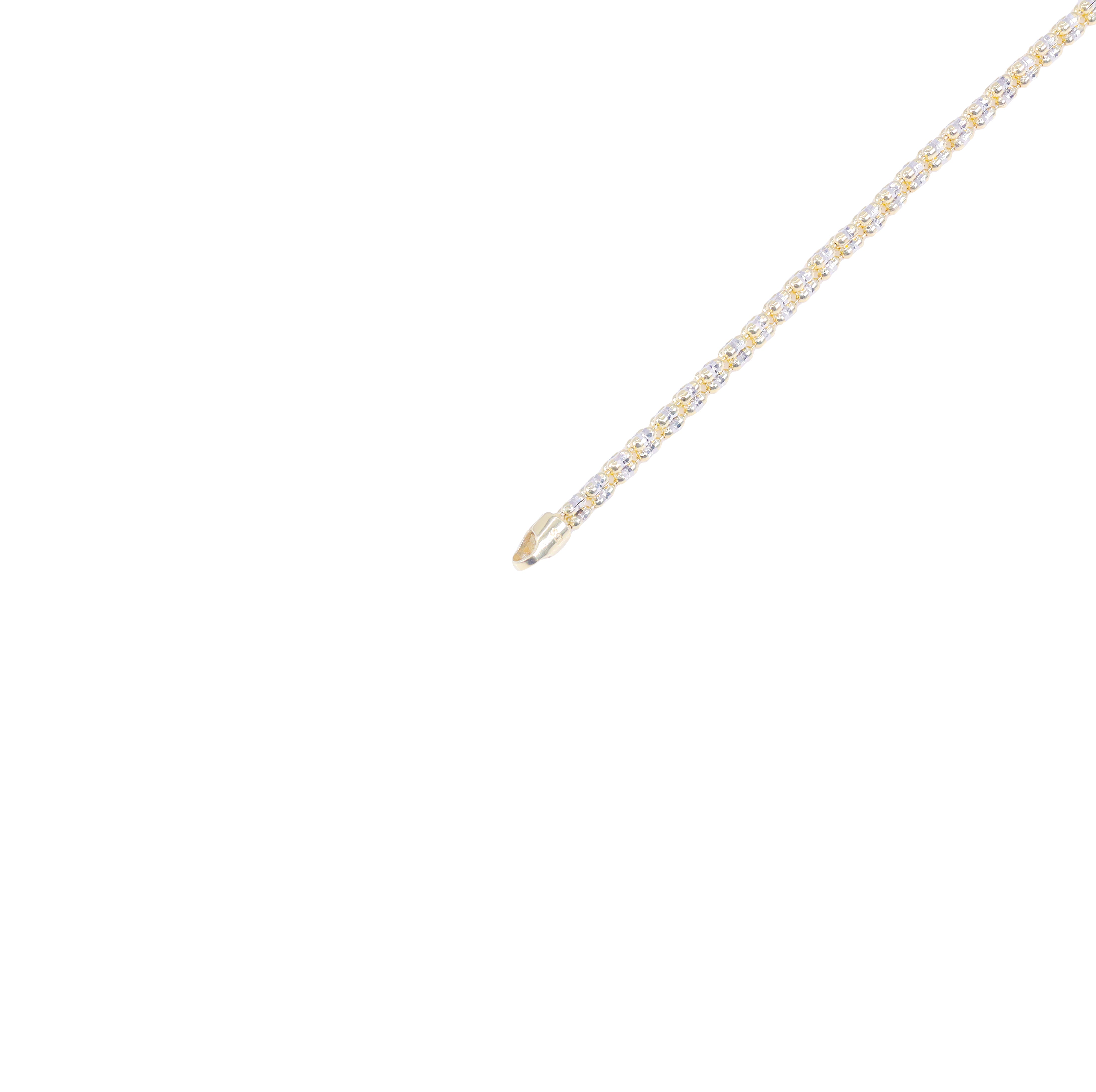 10KT Two-Tone Yellow Gold ICE Gold Chain