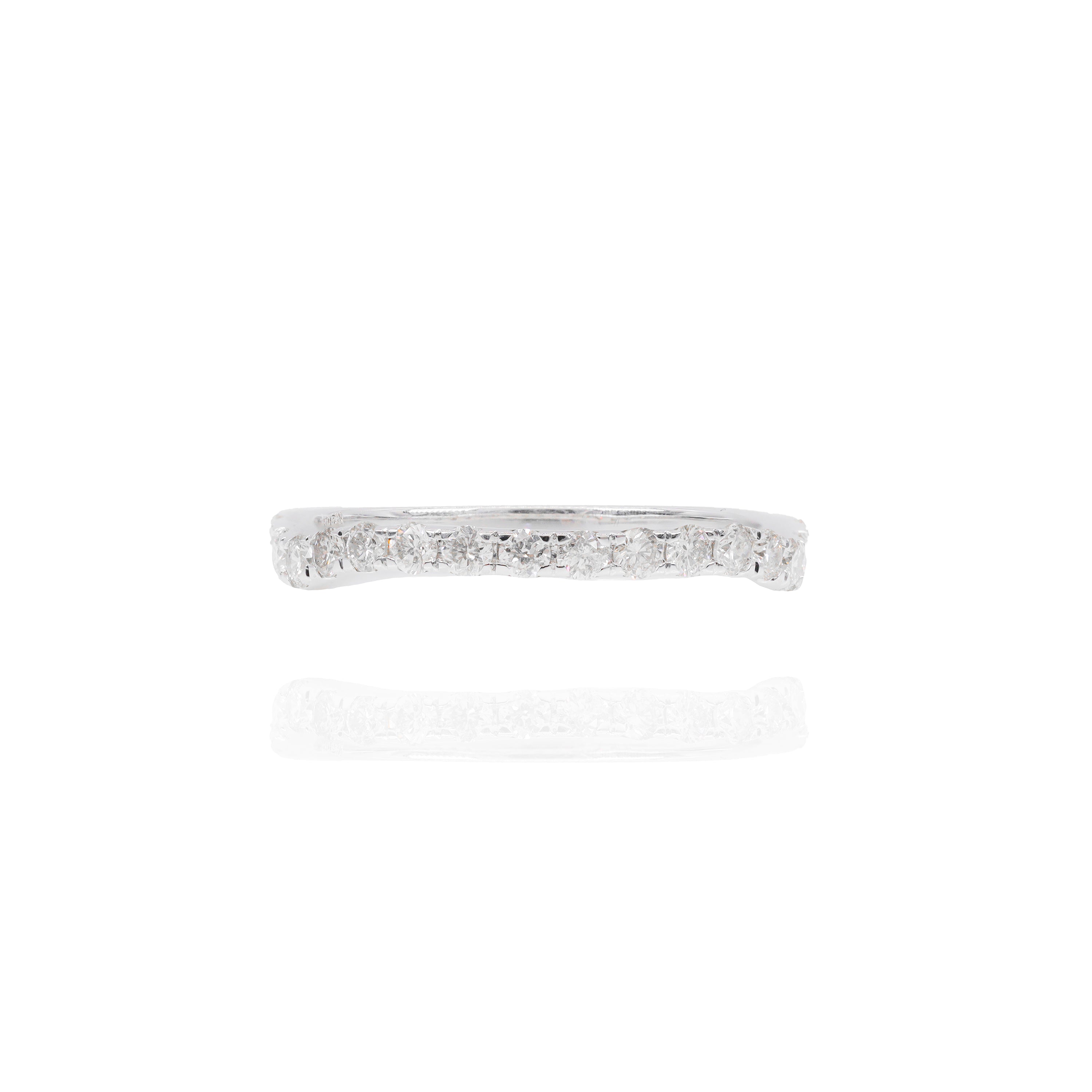 Cluster Heart with Halo Diamond Engagement Ring & Band